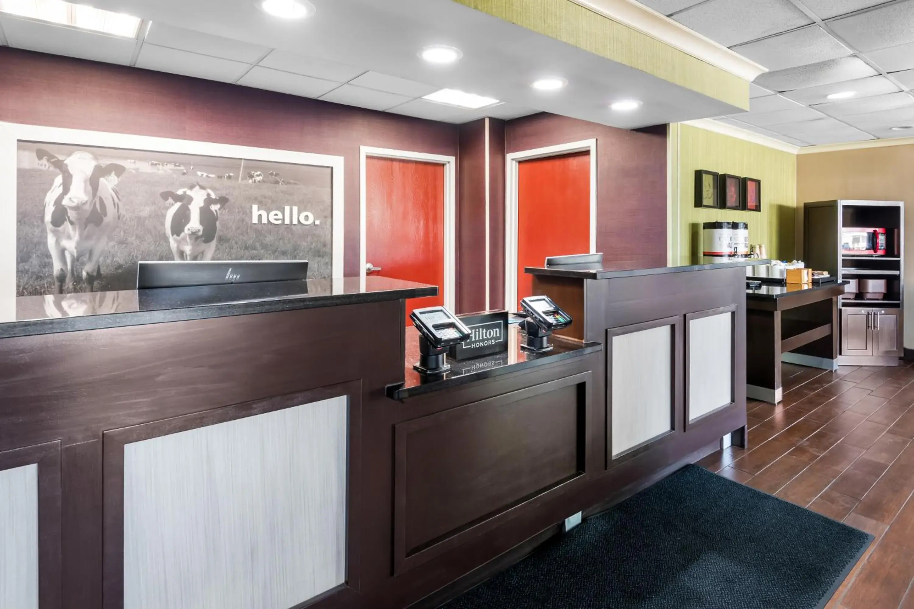 Lobby or reception in Hampton Inn Indianapolis Northeast/Castleton Lobby or reception in Hampton Inn Indianapolis Northeast/Castleton