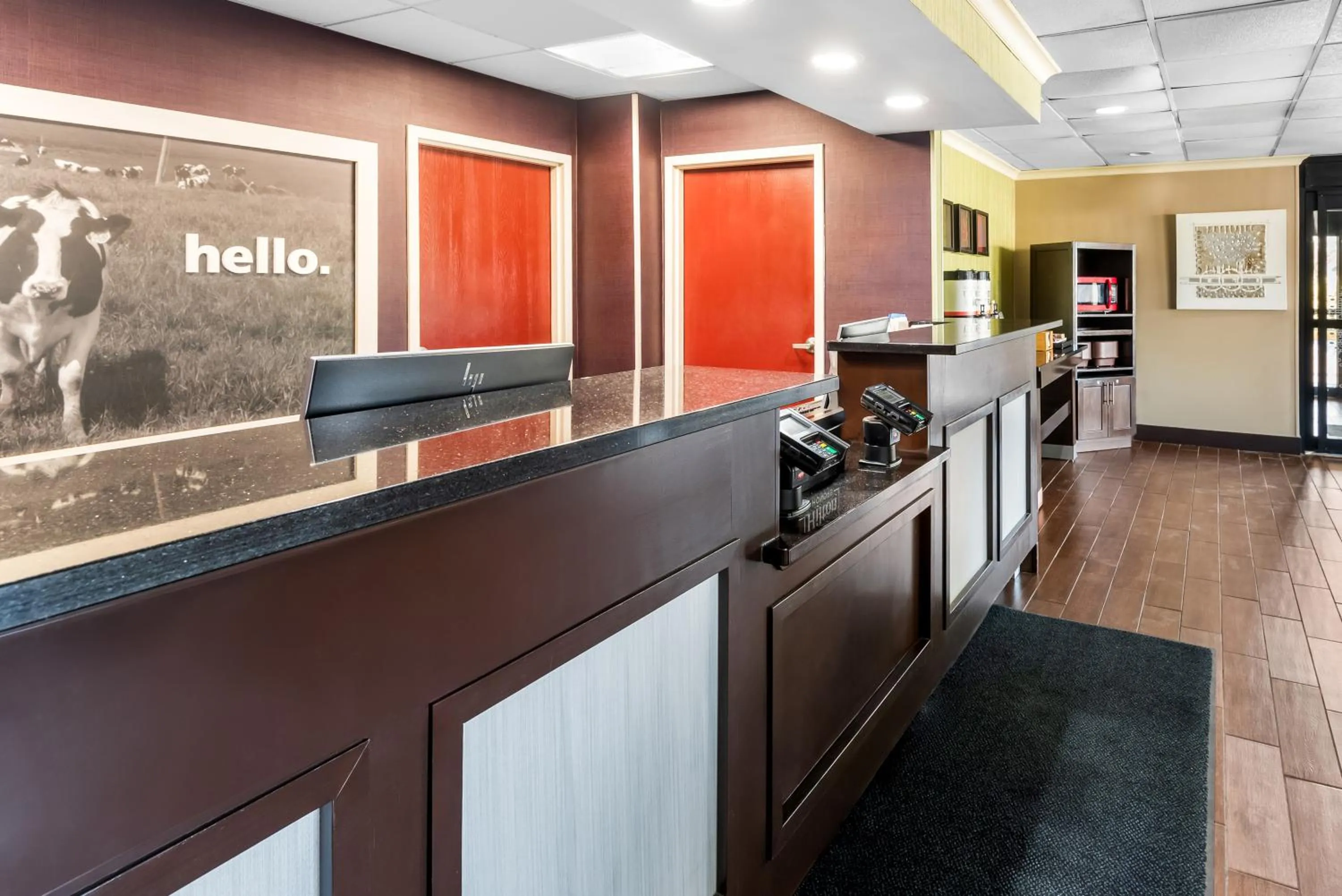 Lobby or reception in Hampton Inn Indianapolis Northeast/Castleton