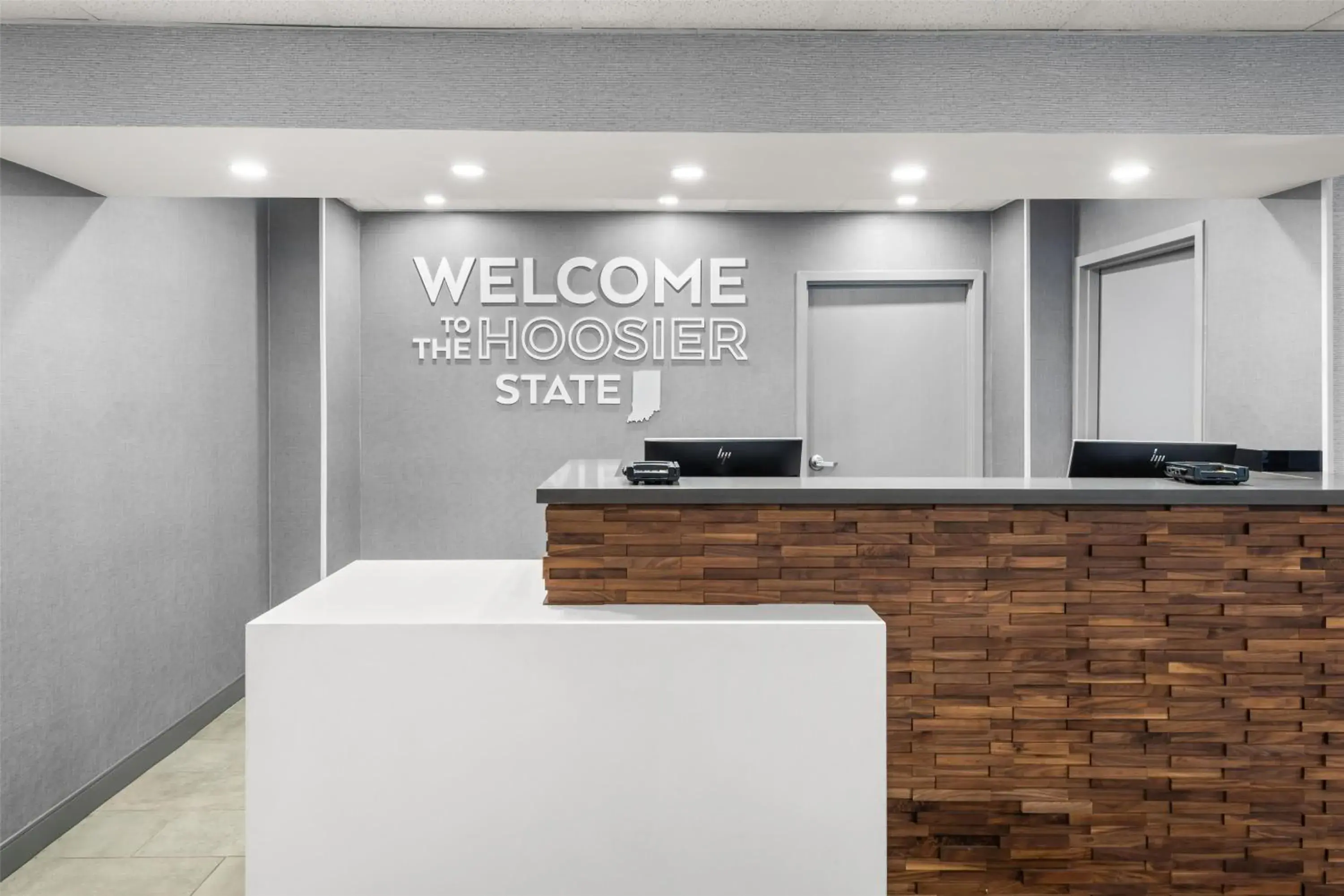 Lobby or reception in Hampton Inn Indianapolis Northeast/Castleton Lobby or reception in Hampton Inn Indianapolis Northeast/Castleton
