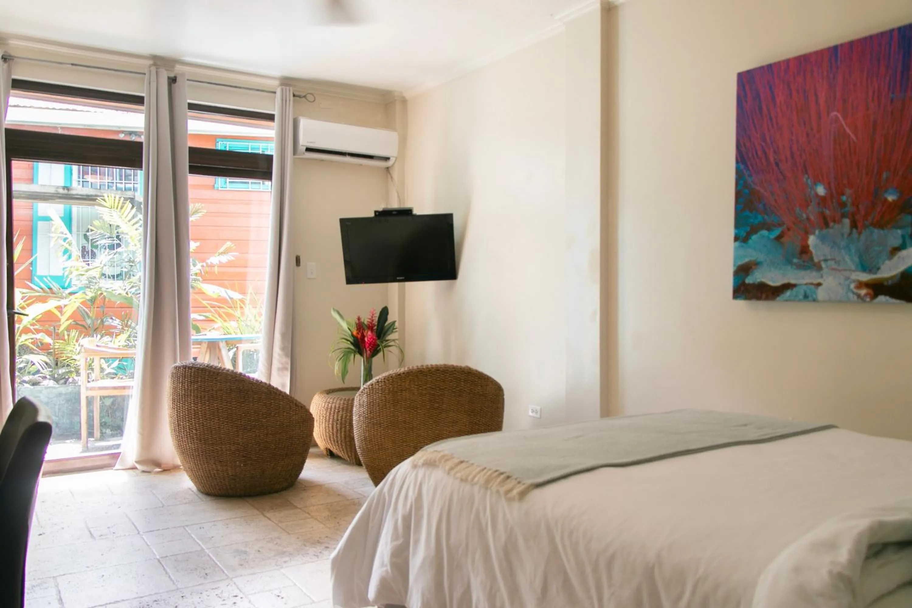 Bed in Hotel Palma Royale