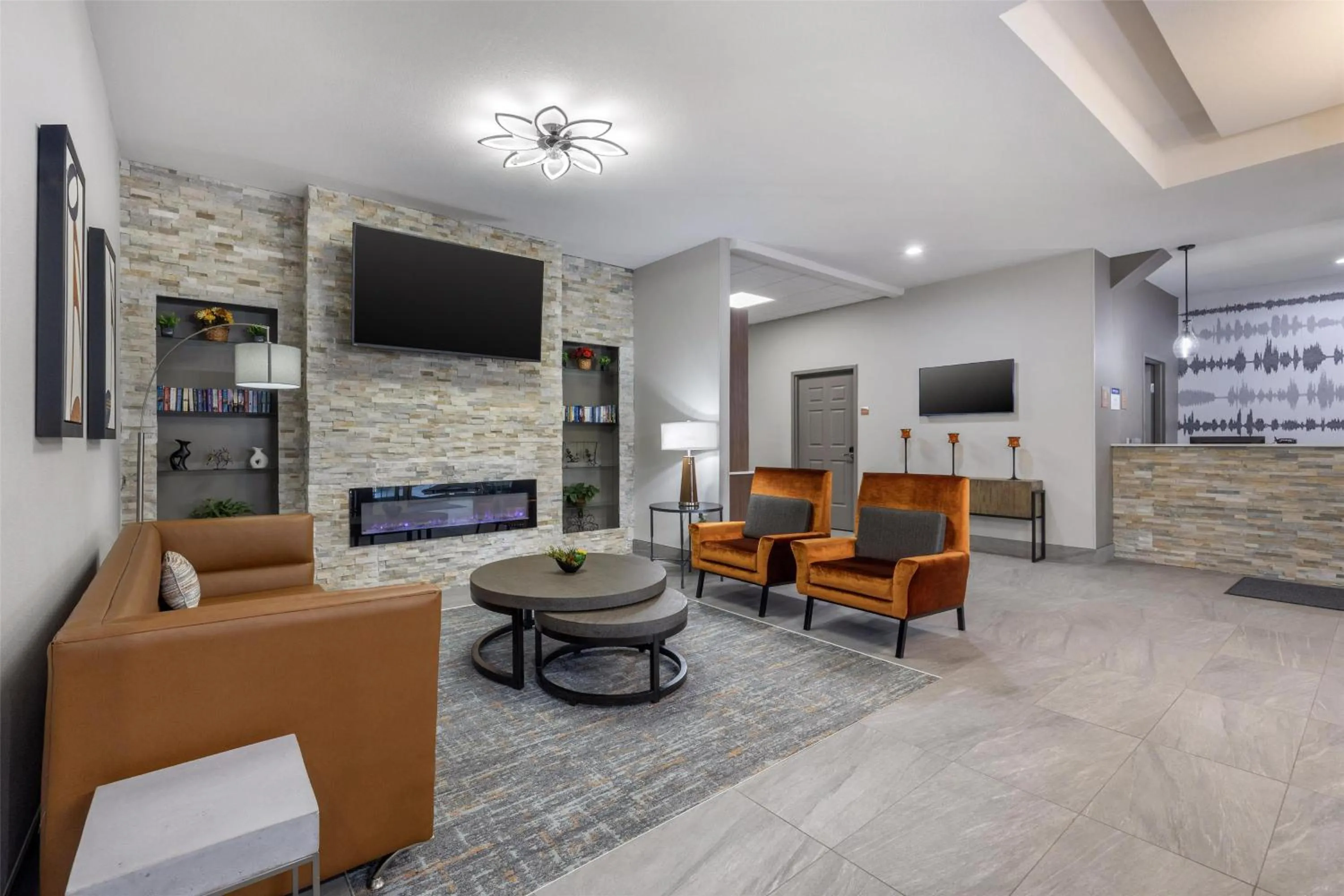 Lobby or reception in Best Western Manchester