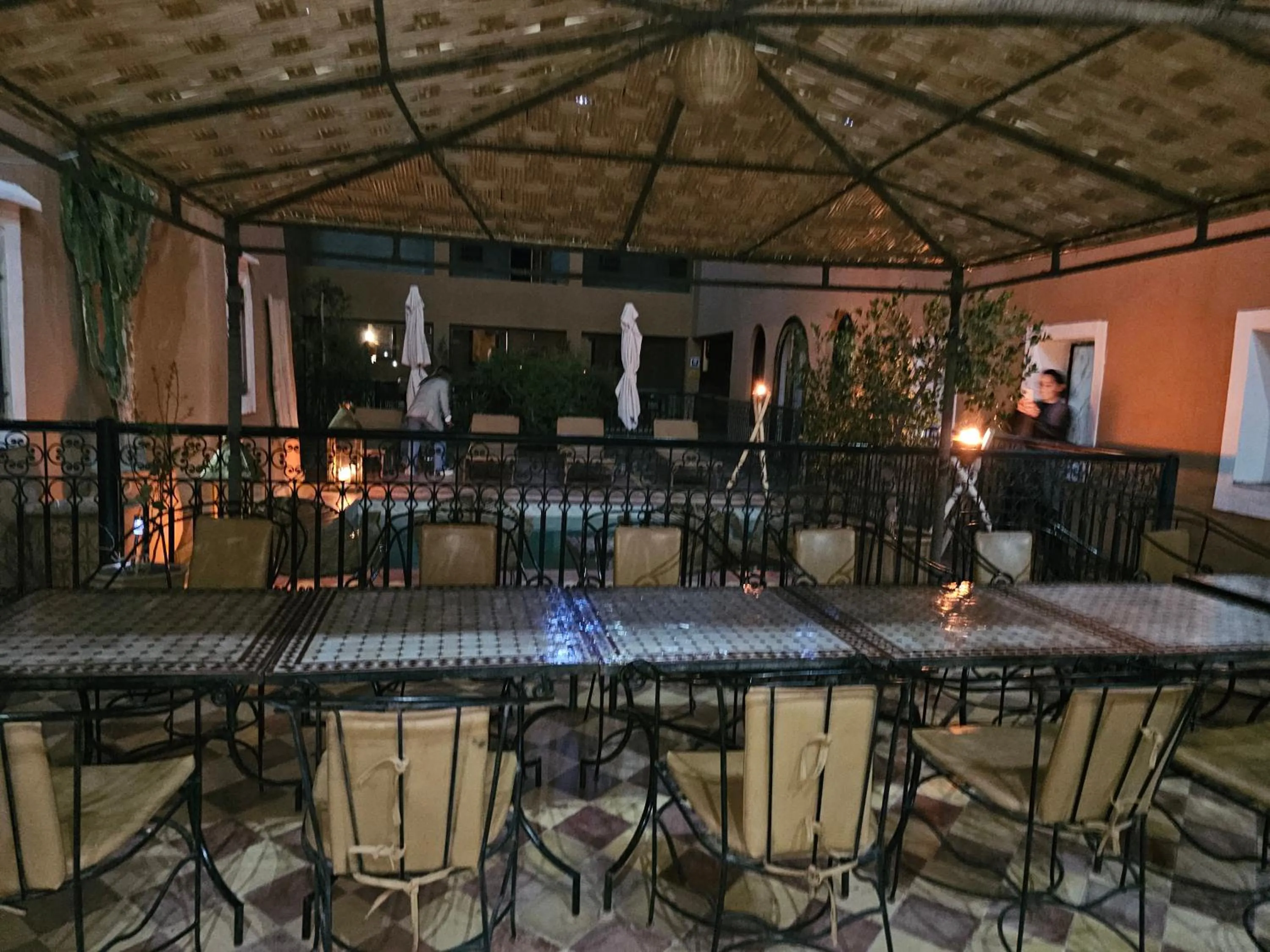 Swimming pool in Kasbah La Cigogne