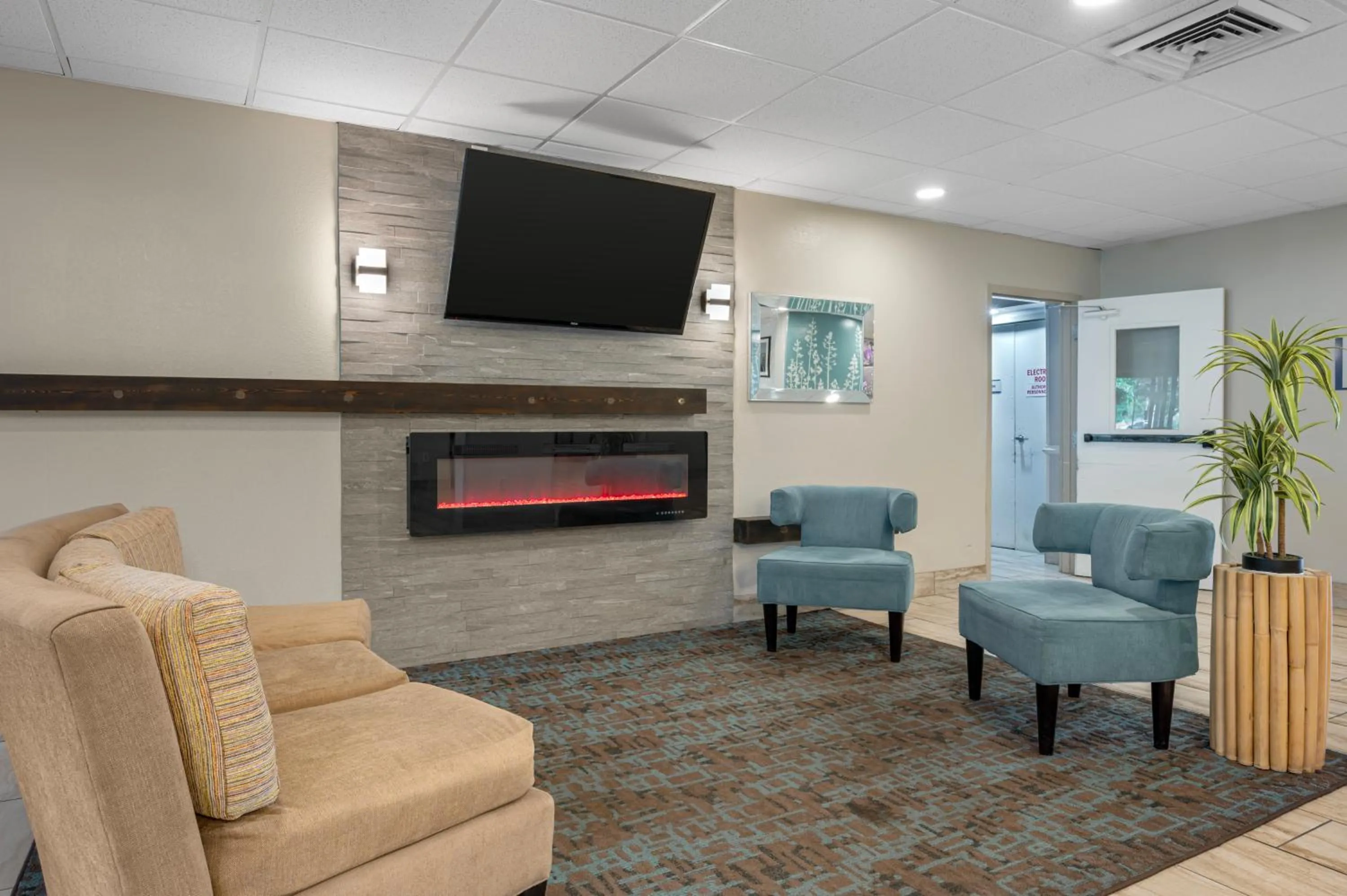 Lobby or reception in Sleep Inn Indianapolis East