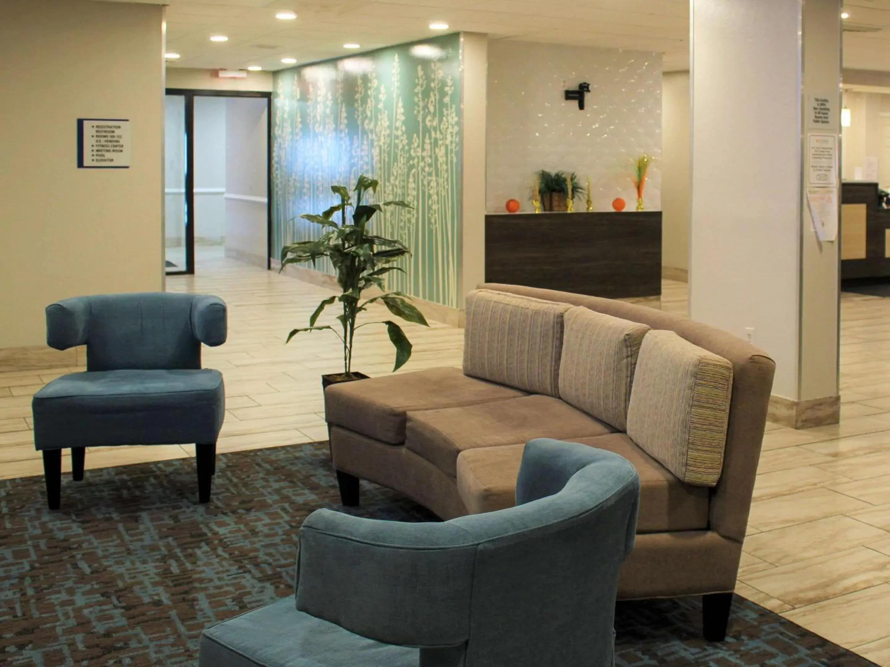 Lobby or reception, Seating Area in Sleep Inn