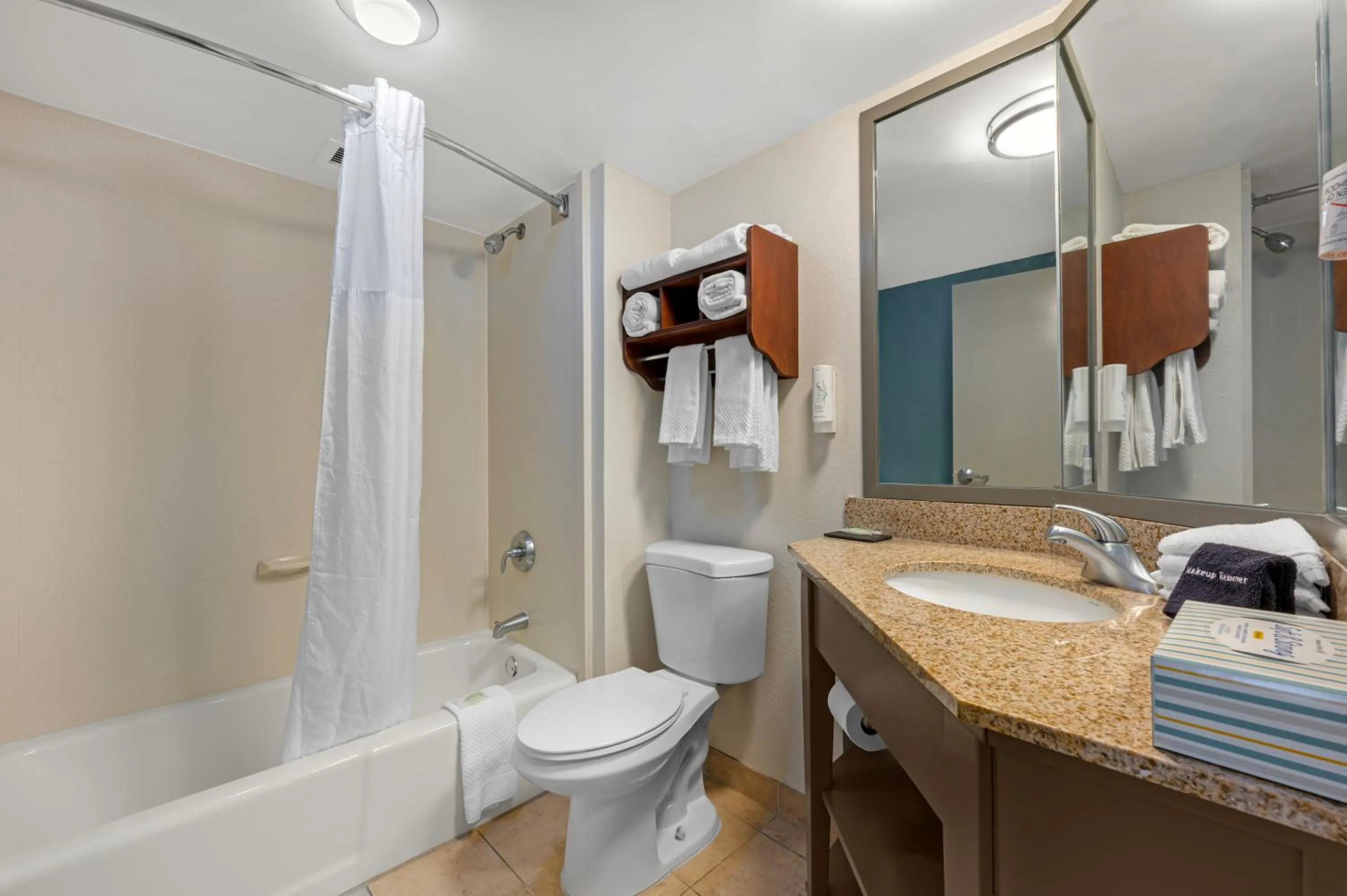 Shower in Sleep Inn Indianapolis East