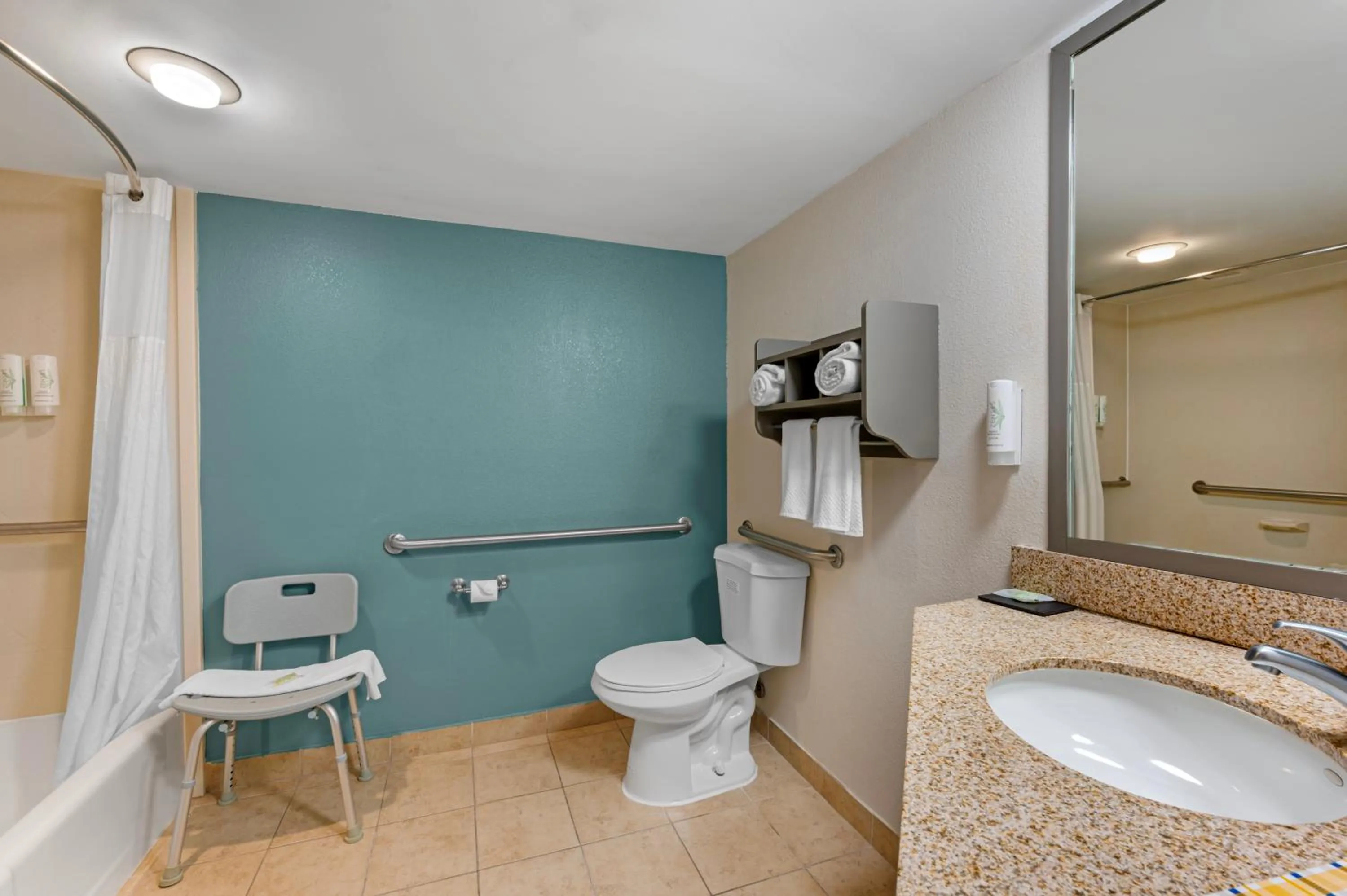 Bathroom in Sleep Inn Indianapolis East