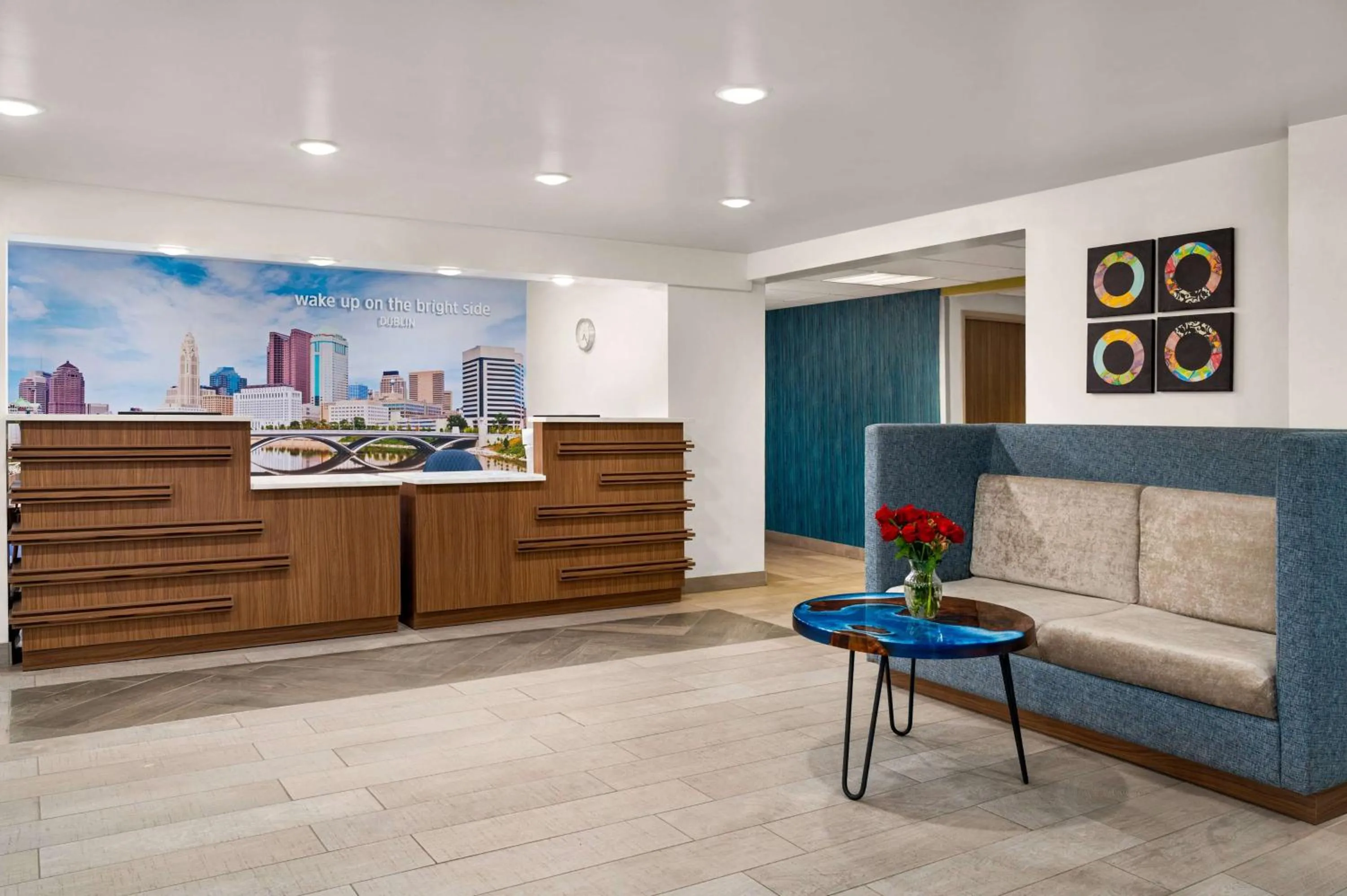 Lobby or reception in La Quinta Inn by Wyndham Columbus Dublin
