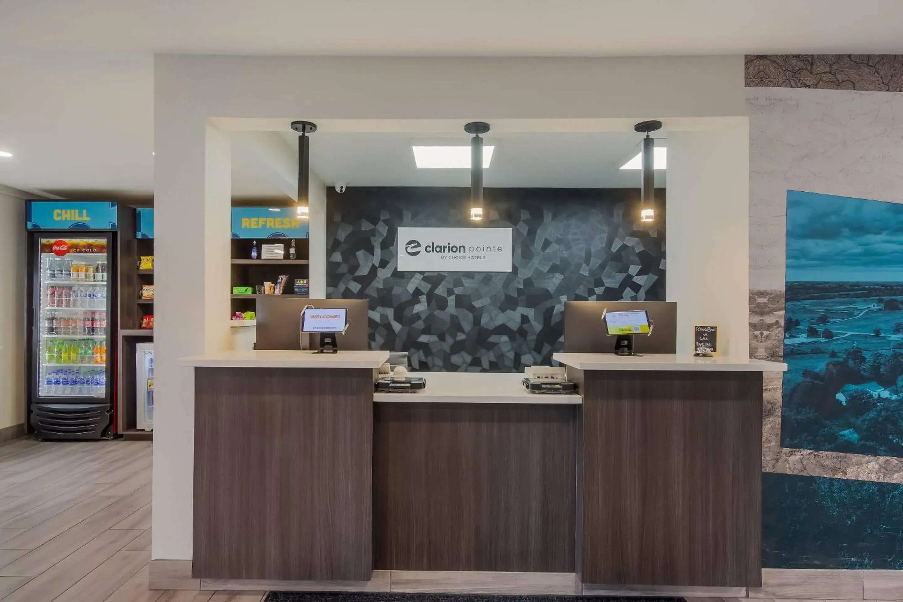 Lobby or reception in Clarion Pointe Harrodsburg-Danville Lobby or reception in Clarion Pointe Harrodsburg-Danville