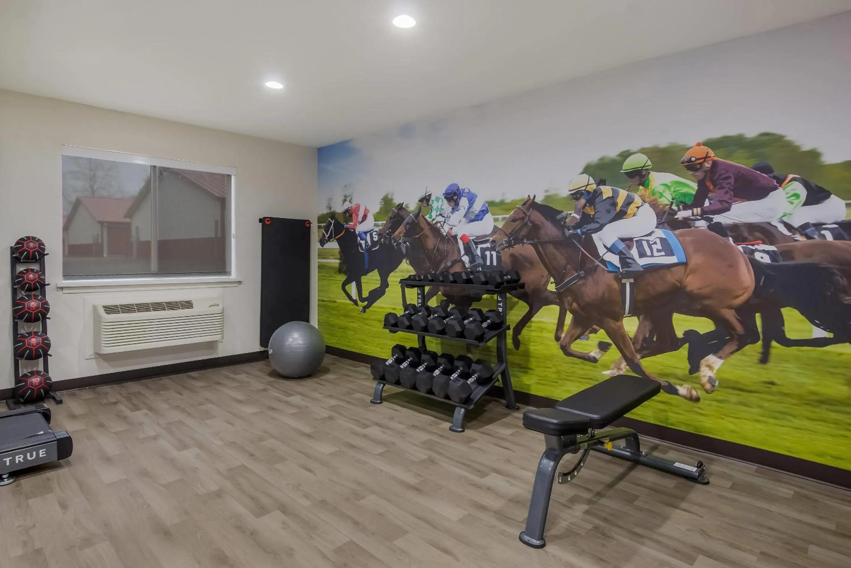 Fitness centre/facilities in Clarion Pointe Harrodsburg-Danville