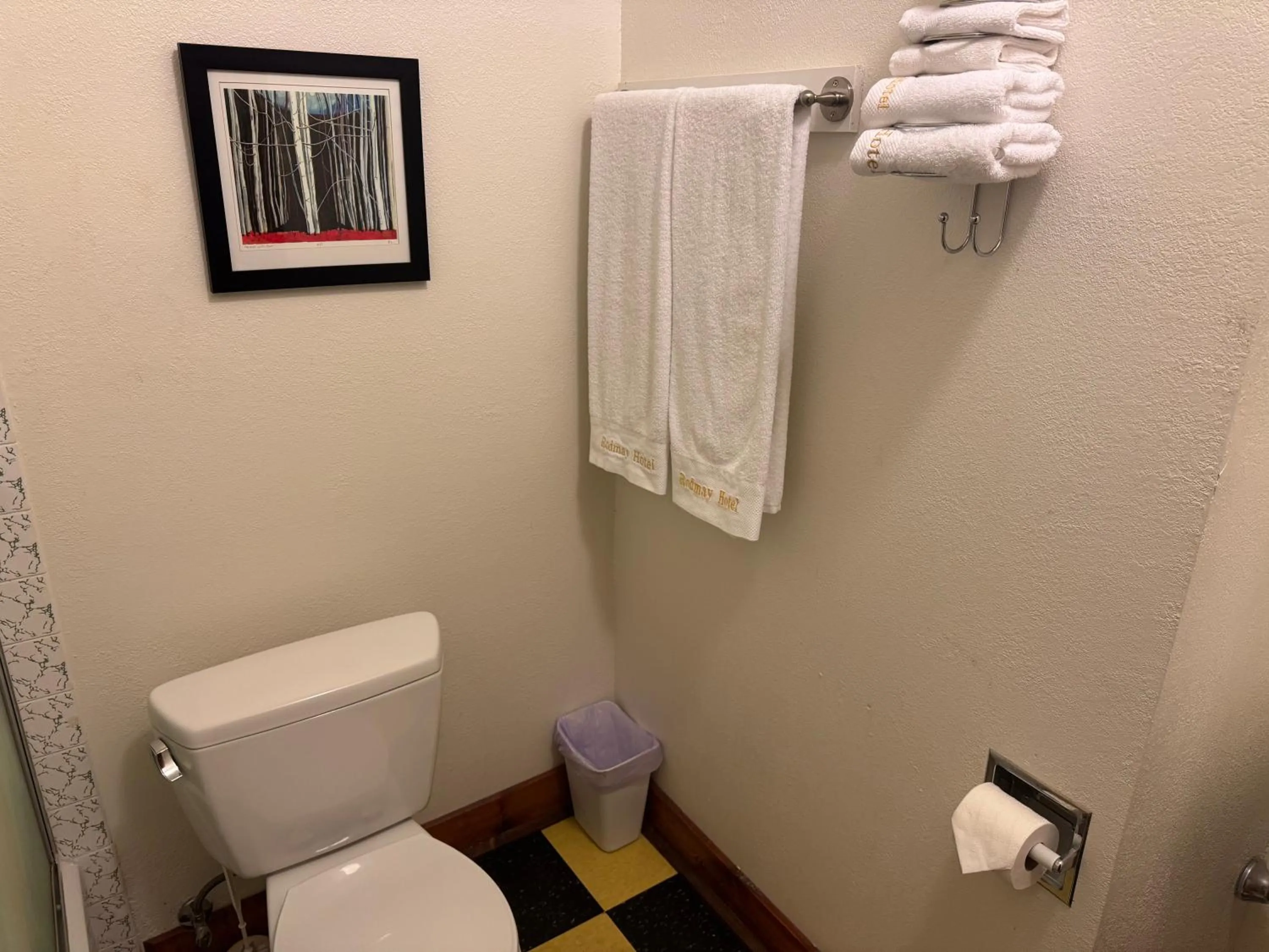 Bathroom in Rodmay Hotel