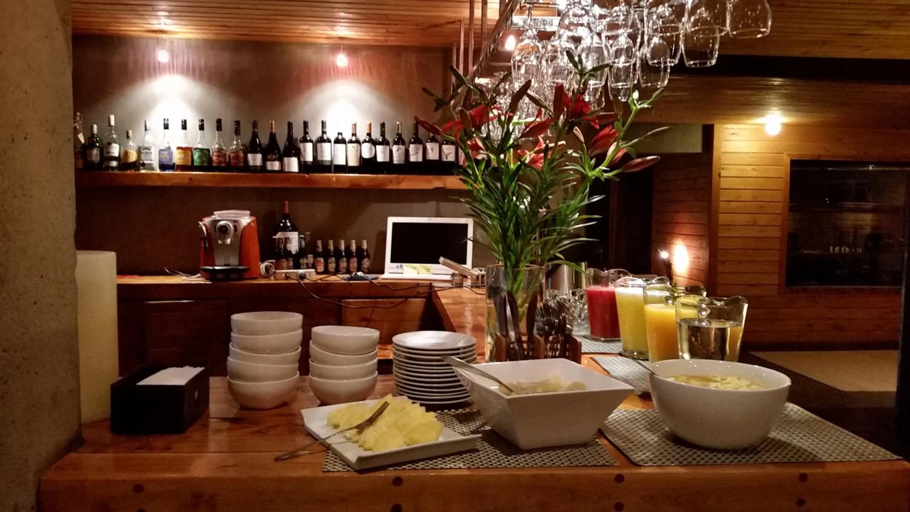Buffet breakfast in Hotel Altiplanico Puerto Natales