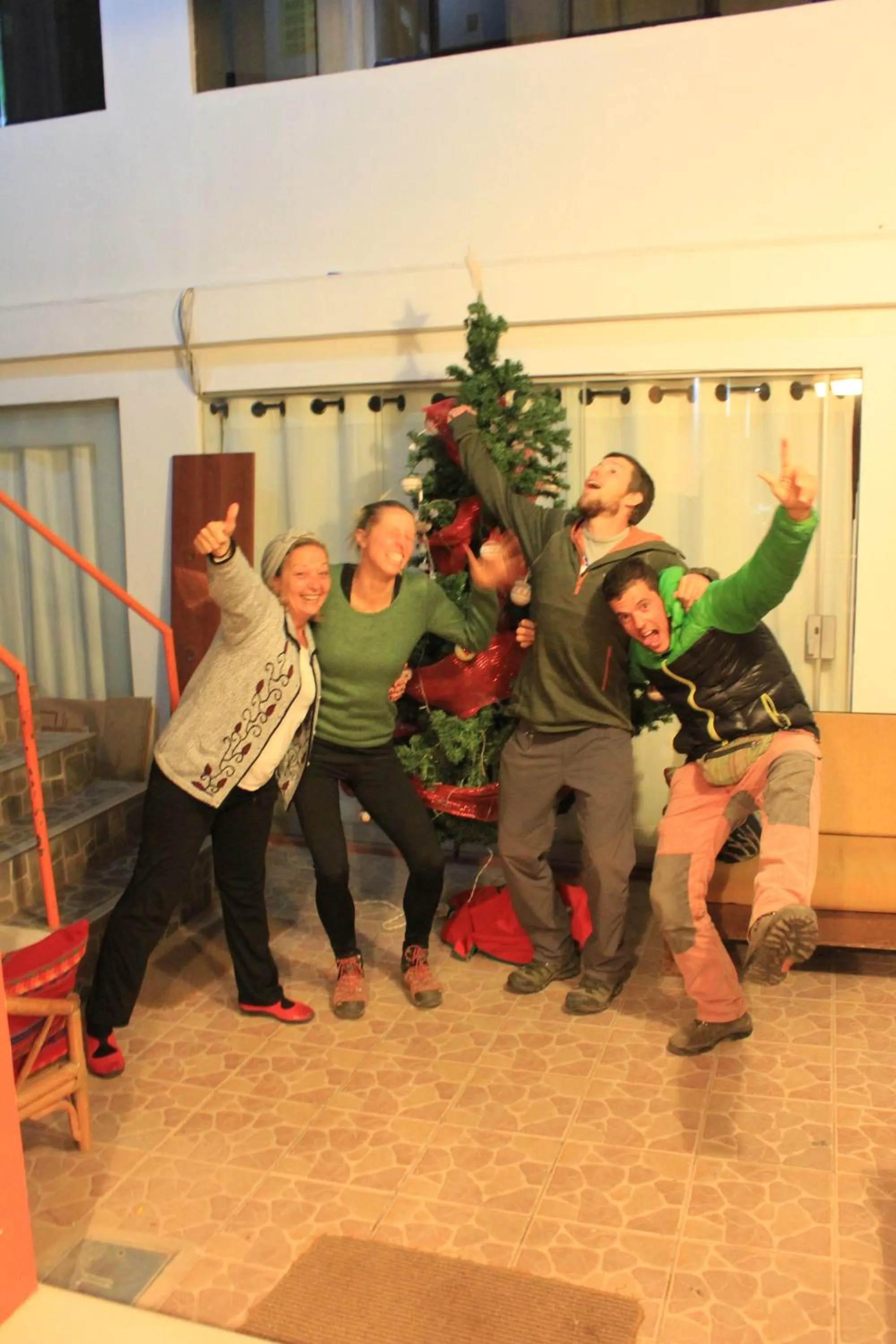 BBQ facilities in Inka's Rest Hostel