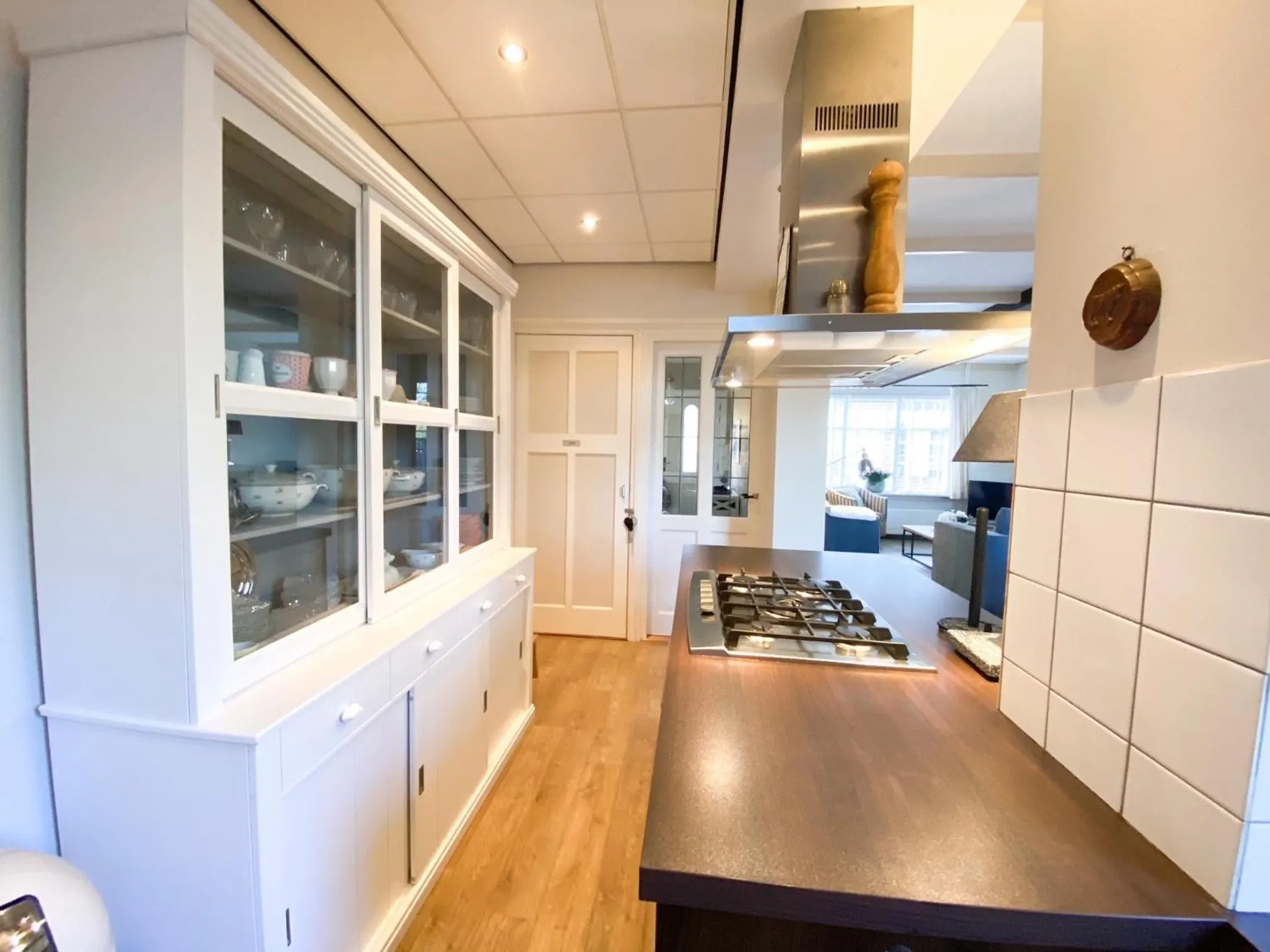 Kitchen or kitchenette in Smaakvol Vakantiehuis Serooskerke SE06