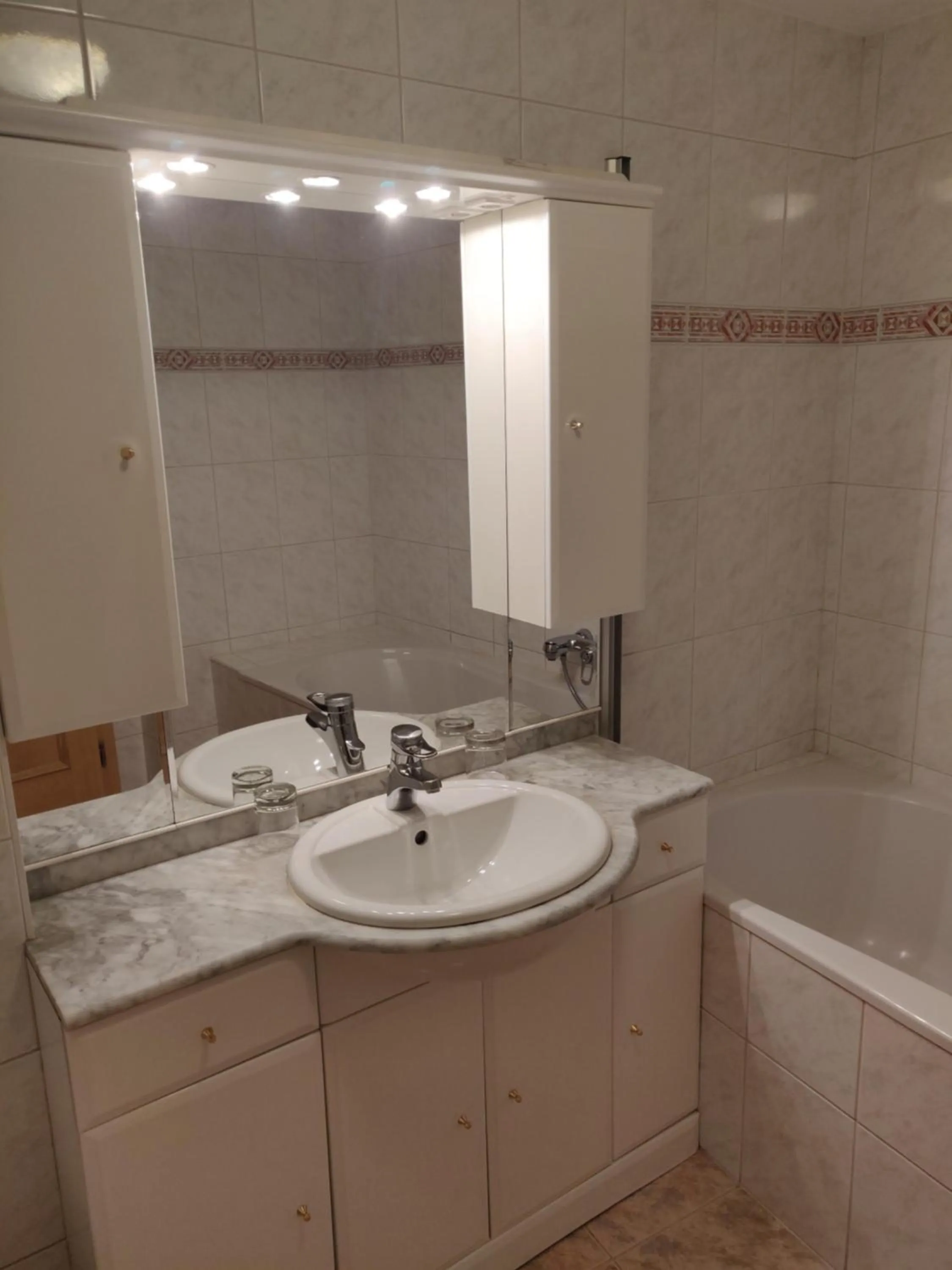 Bathroom in Pension Eder - Joker card included in summer