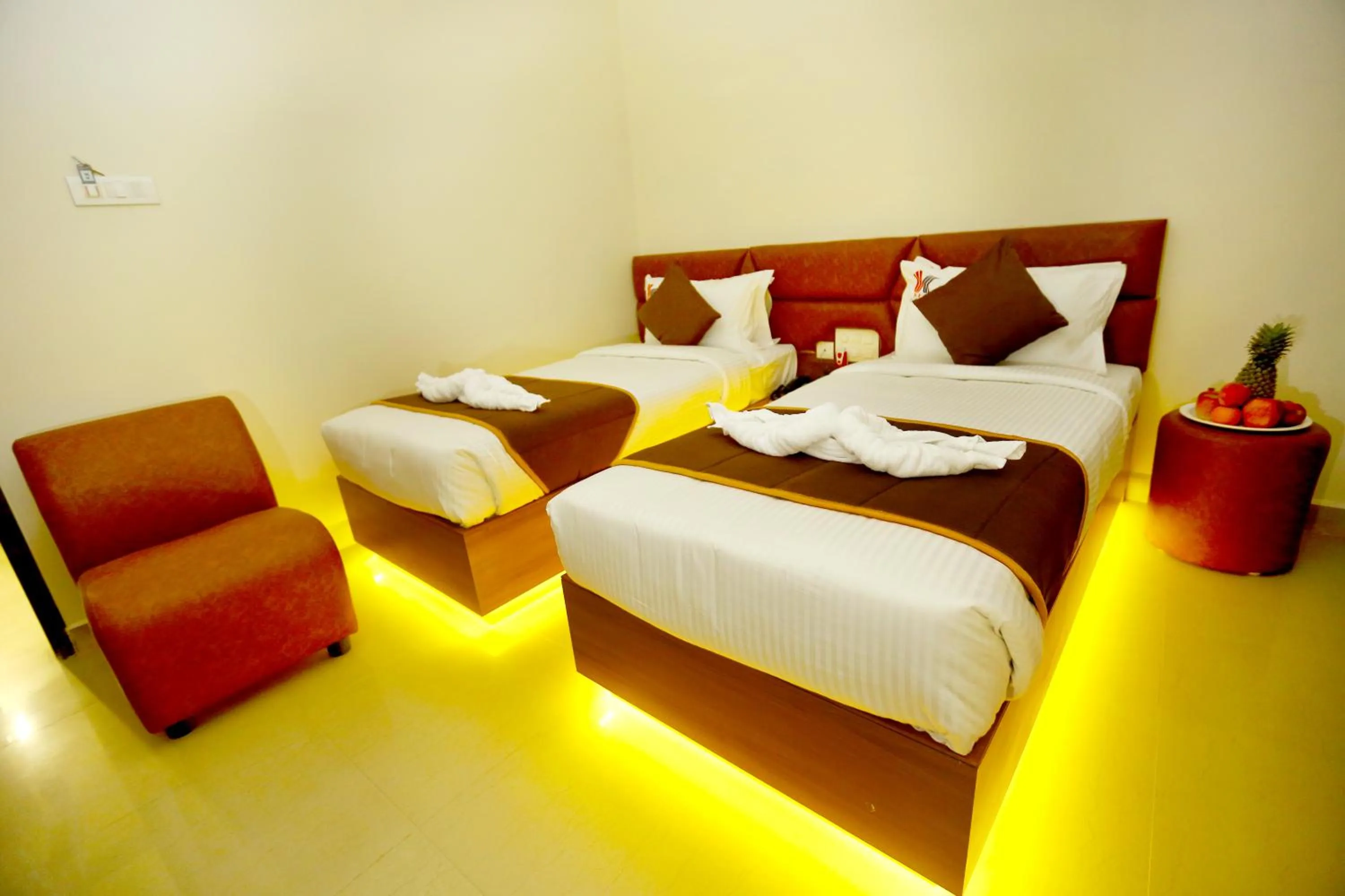 Bed in HOTEL KEK GRAND PARK