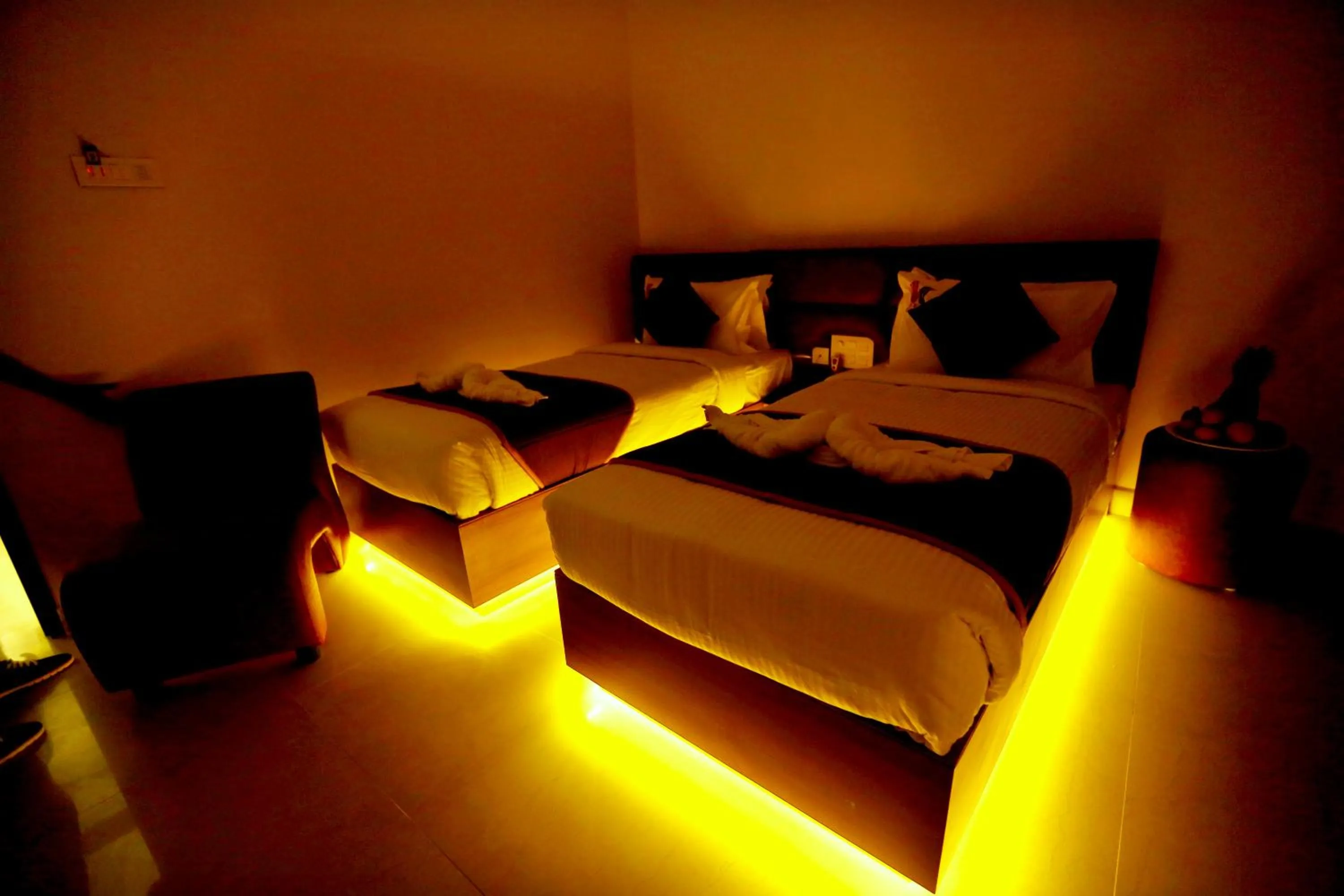 Bed in HOTEL KEK GRAND PARK