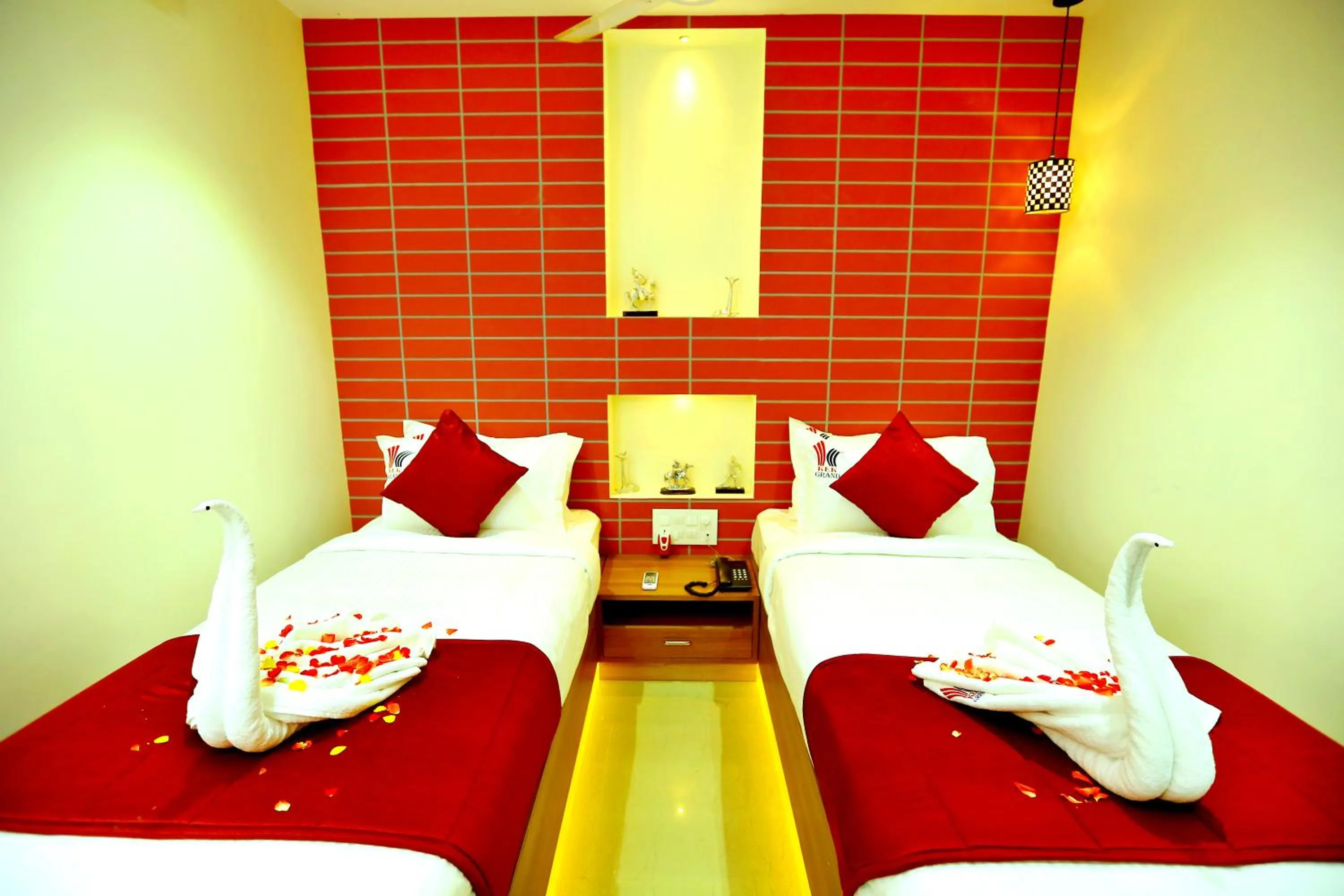 Bed in HOTEL KEK GRAND PARK
