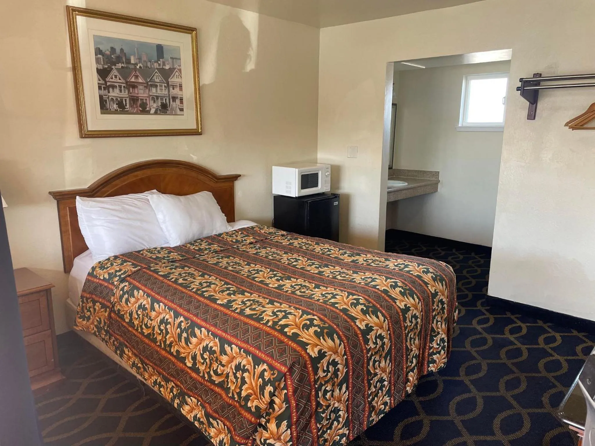 Bed in Holiday Motel Oakdale