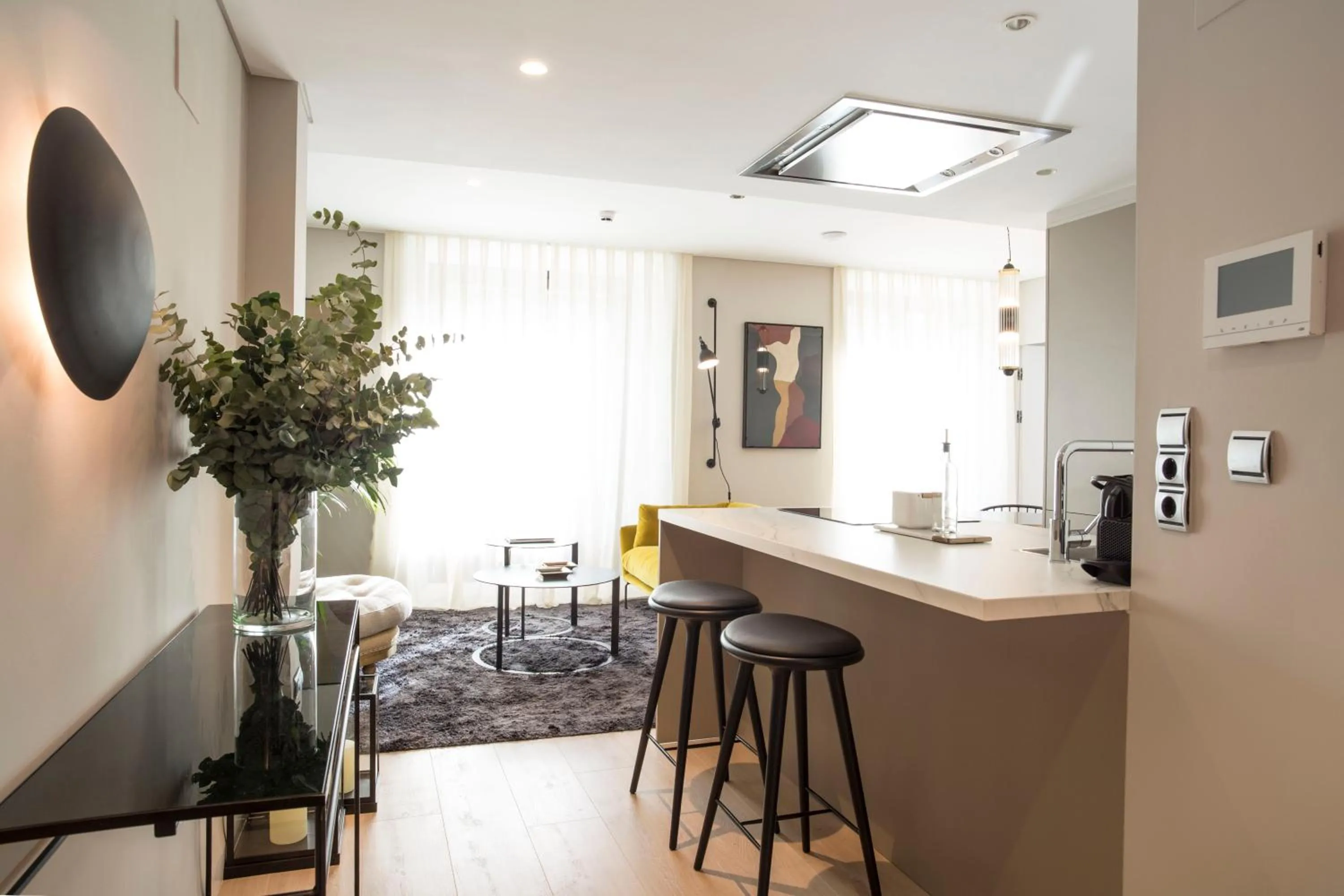 Kitchen or kitchenette in U-Sense Madrid Santa Ana