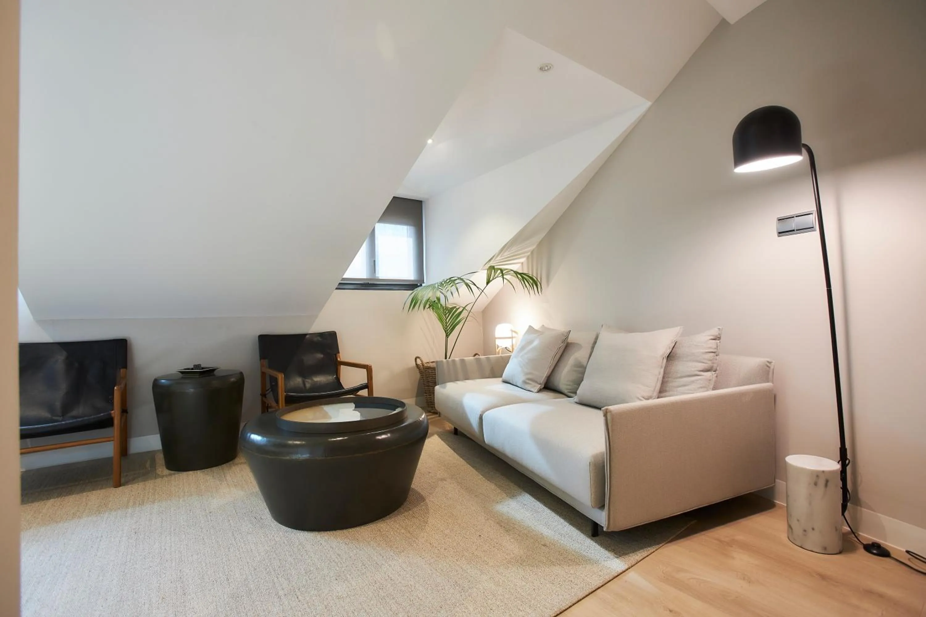 Living room in U-Sense Madrid Santa Ana