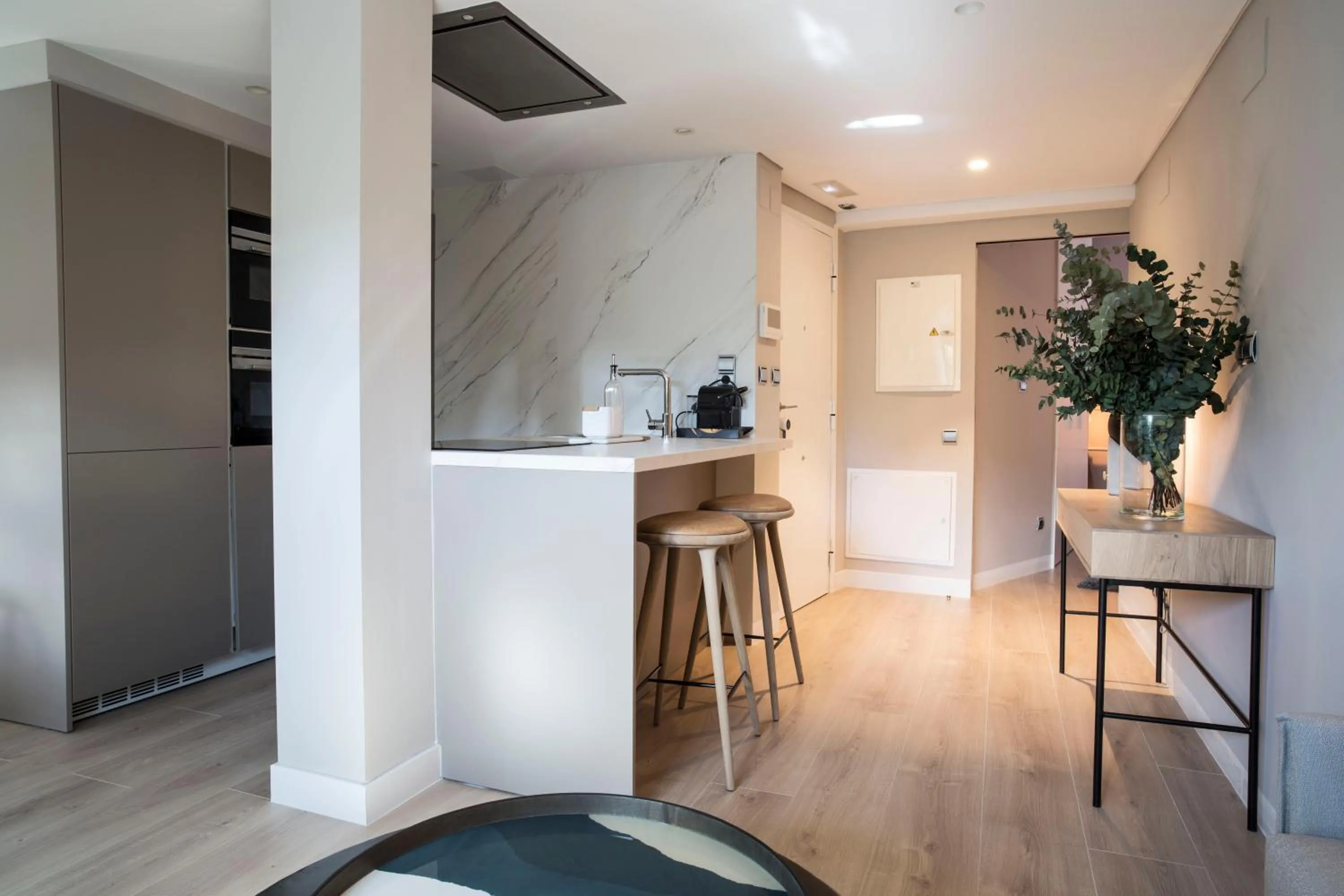 Kitchen or kitchenette in U-Sense Madrid Santa Ana