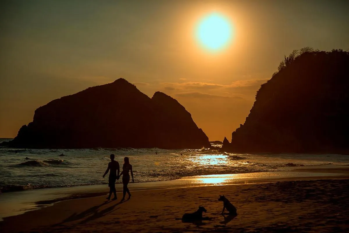 Beach in El Alquimista Yoga Spa
