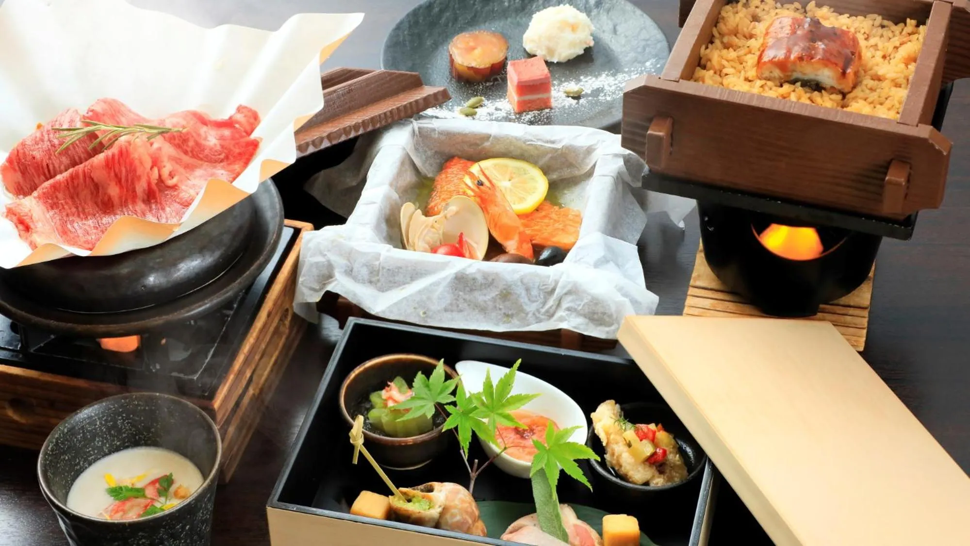 Dinner in Merveille Hakone Gora