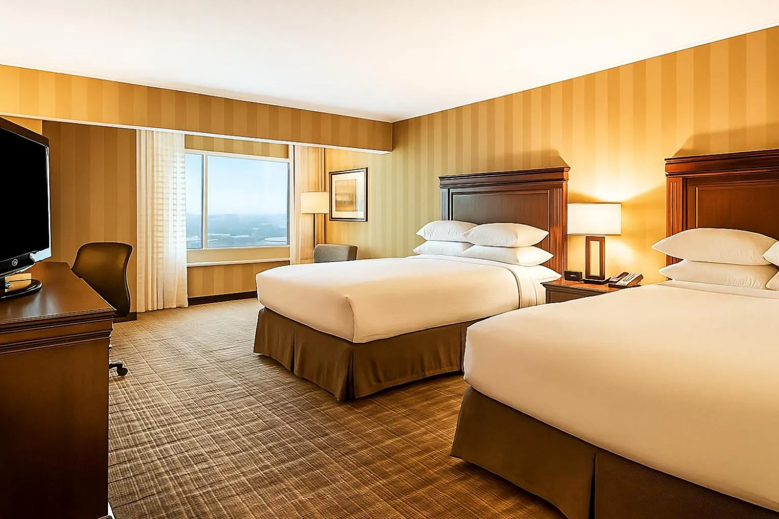 Bed in DoubleTree Fallsview Resort & Spa by Hilton - Niagara Falls