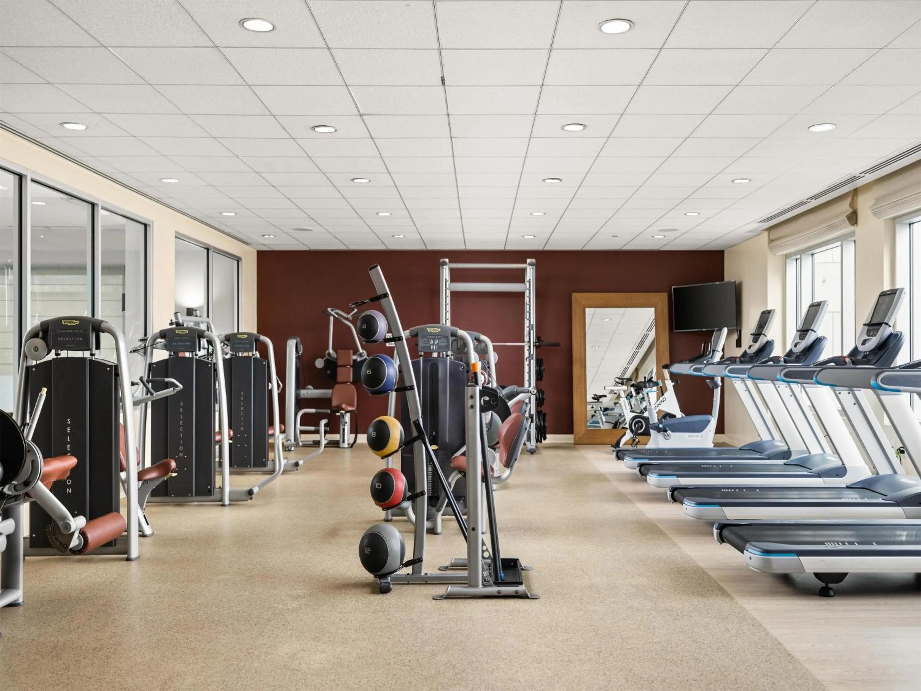 Fitness centre/facilities in Conrad Indianapolis