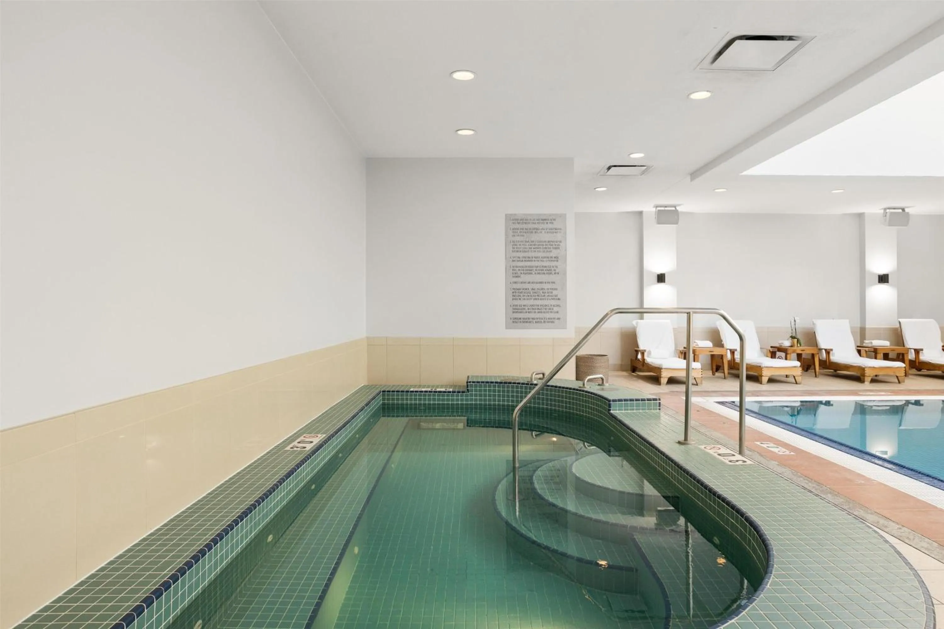 Pool view in Conrad Indianapolis