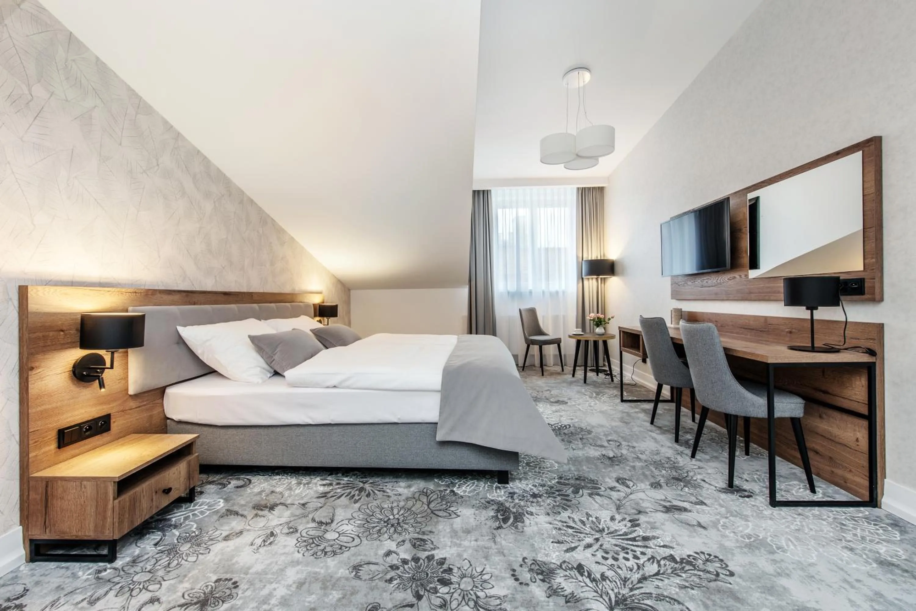 Bed in Vinfort Aparthotel