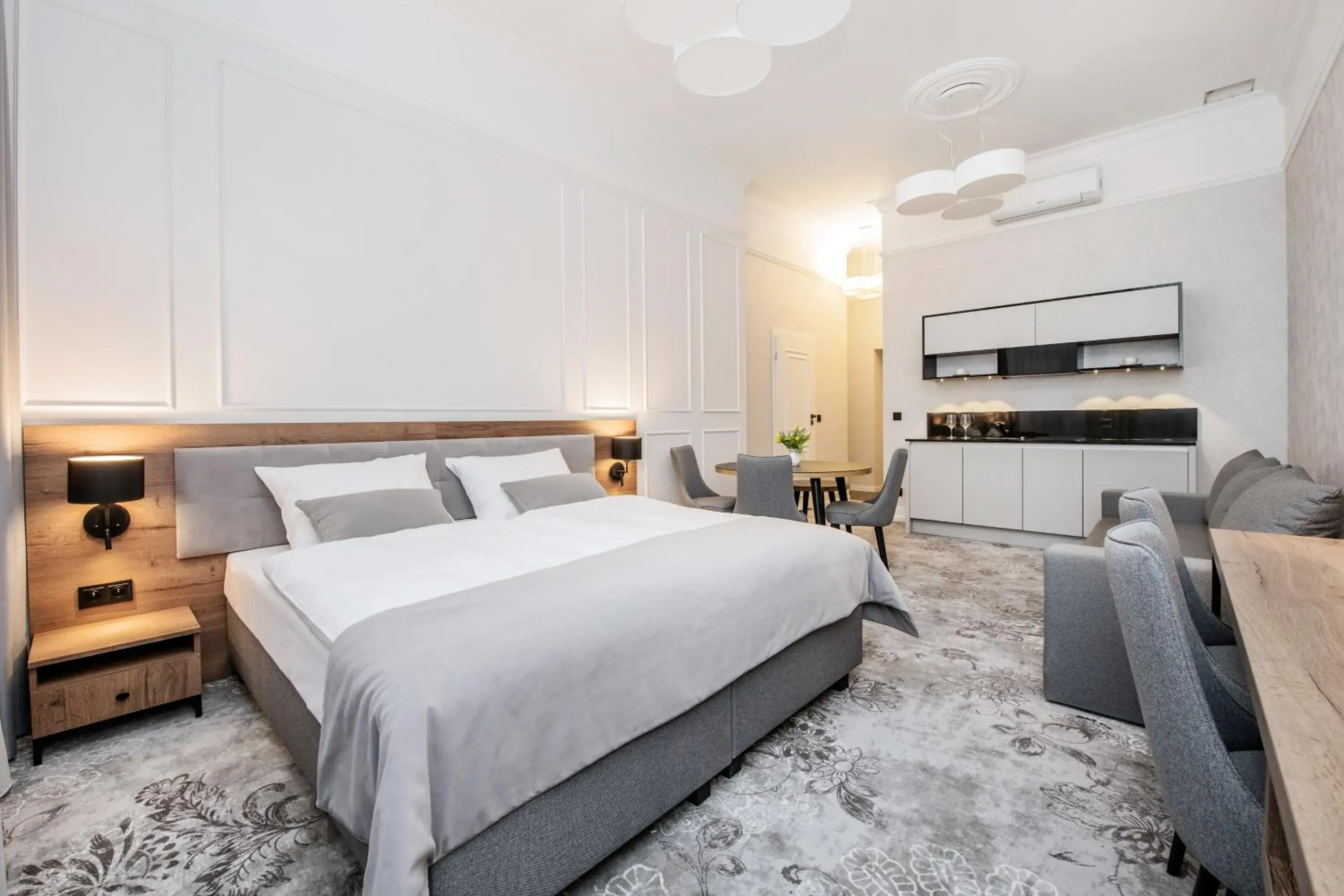 Bed in Vinfort Aparthotel Bed in Vinfort Aparthotel