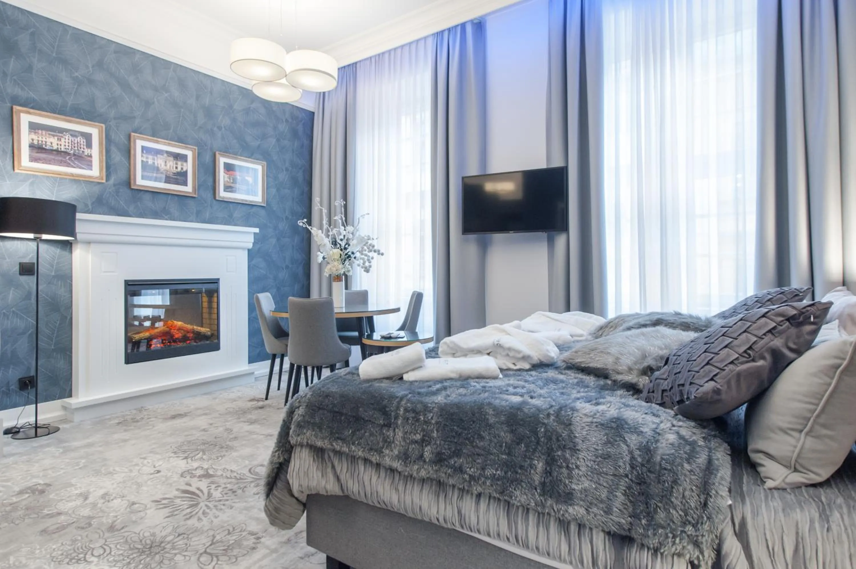 Bed in Vinfort Aparthotel