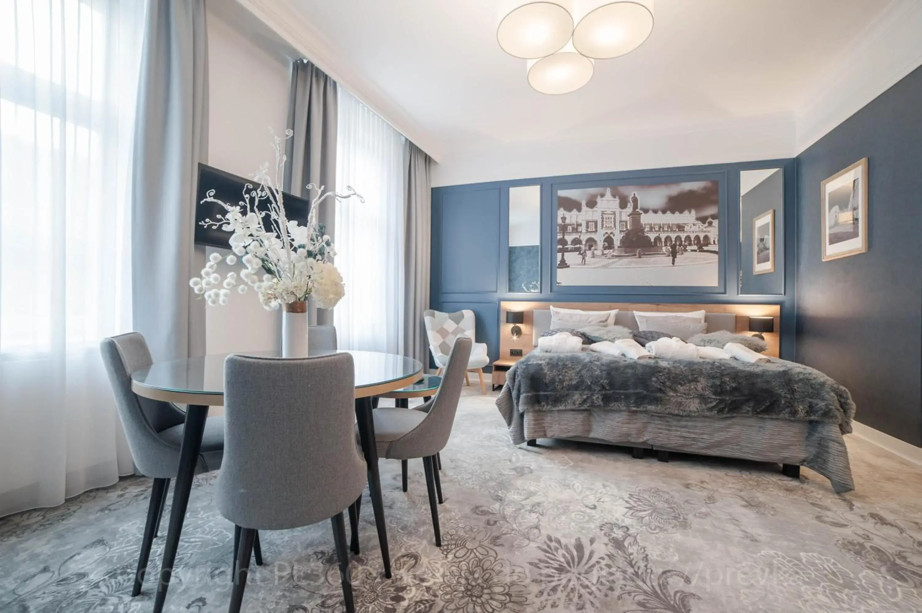 Bed in Vinfort Aparthotel Bed in Vinfort Aparthotel