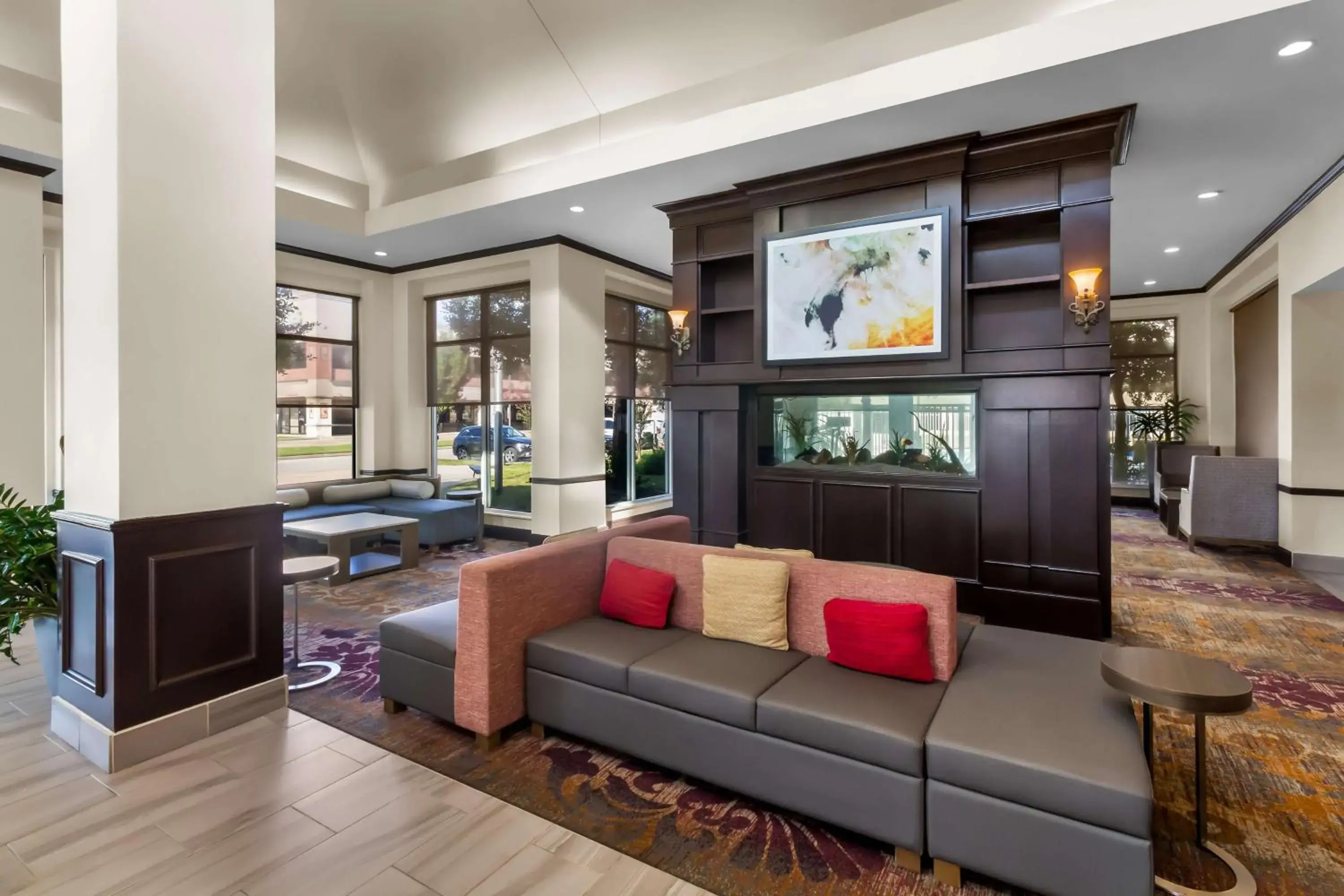 Lobby or reception in ACP Hotel Houston Westchase, MOD Collection by Sonesta Lobby or reception in ACP Hotel Houston Westchase, MOD Collection by Sonesta