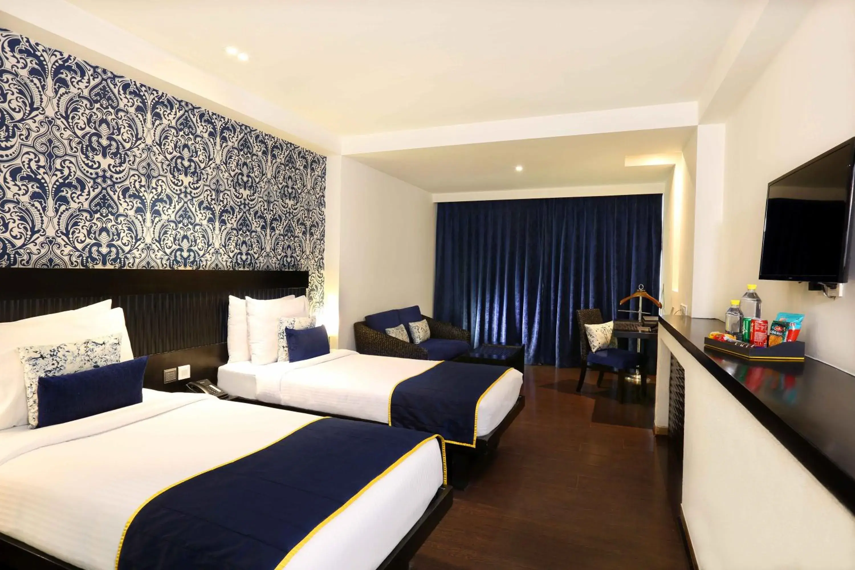 Bedroom, Bed in Mosaic Original,Noida Bedroom, Bed in Mosaic Original,Noida