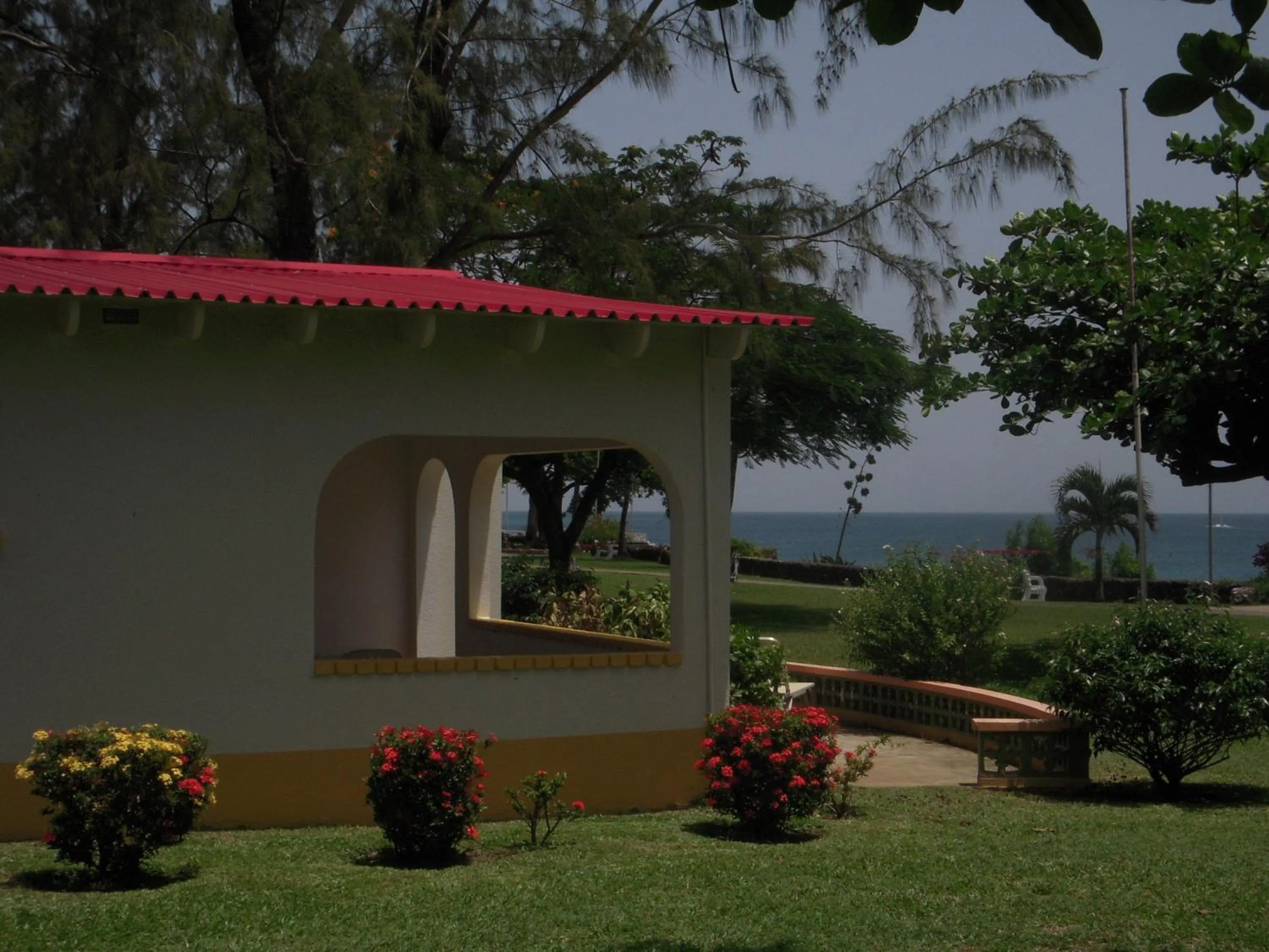 Garden in Crown Point Beach Hotel