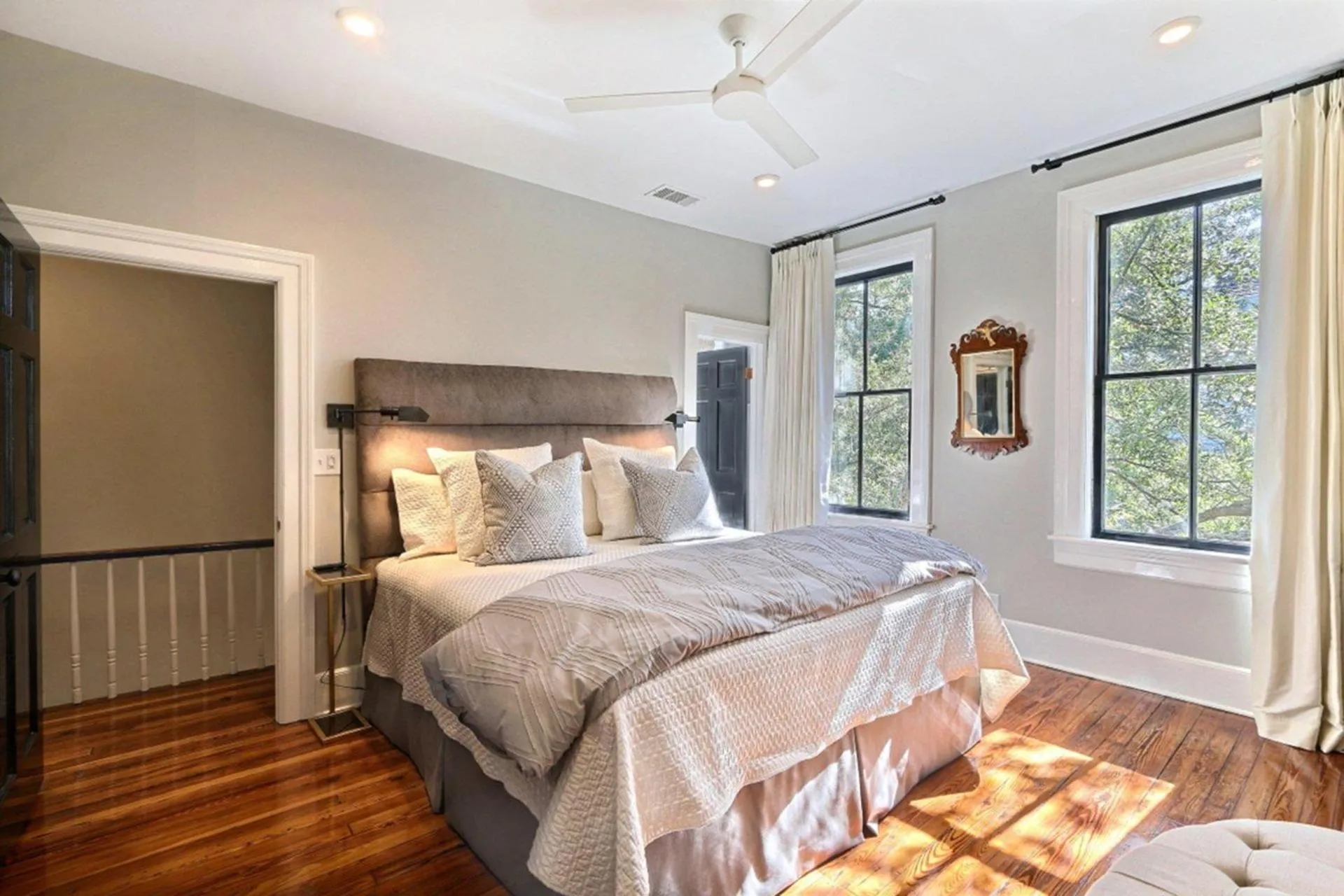 Bed in Isaac LaRoche Estate