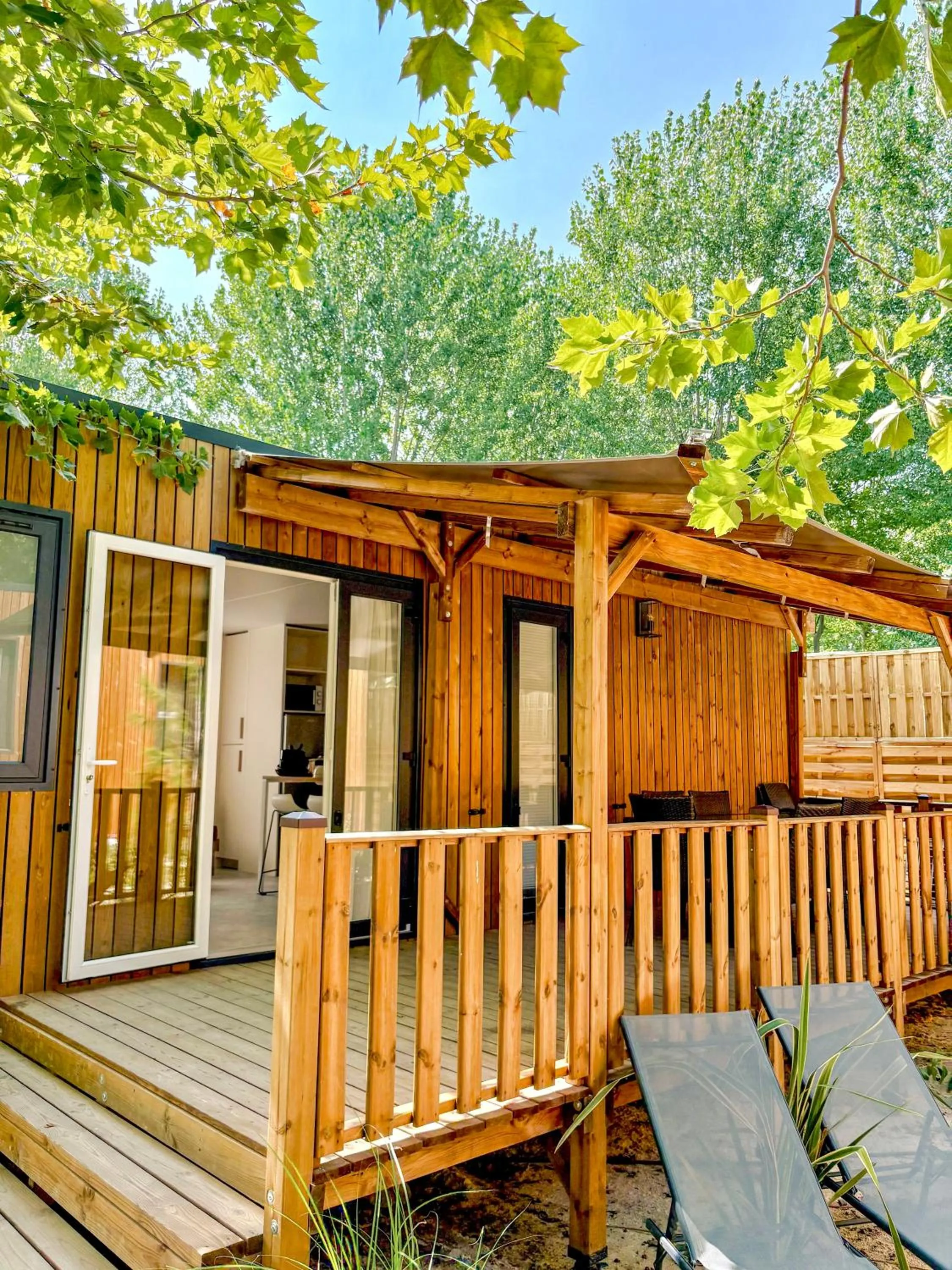 Patio in Mobil Homes Vacances