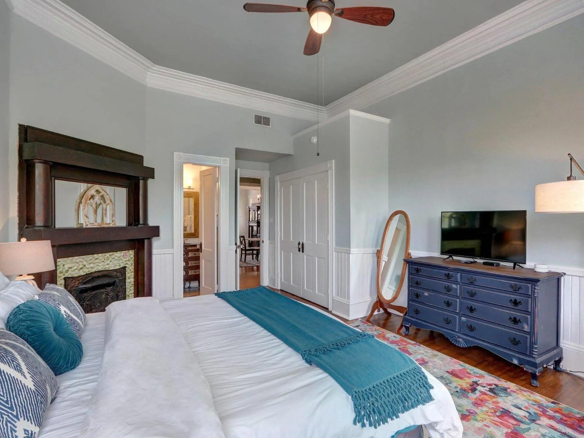 Bed in Parlor On Park