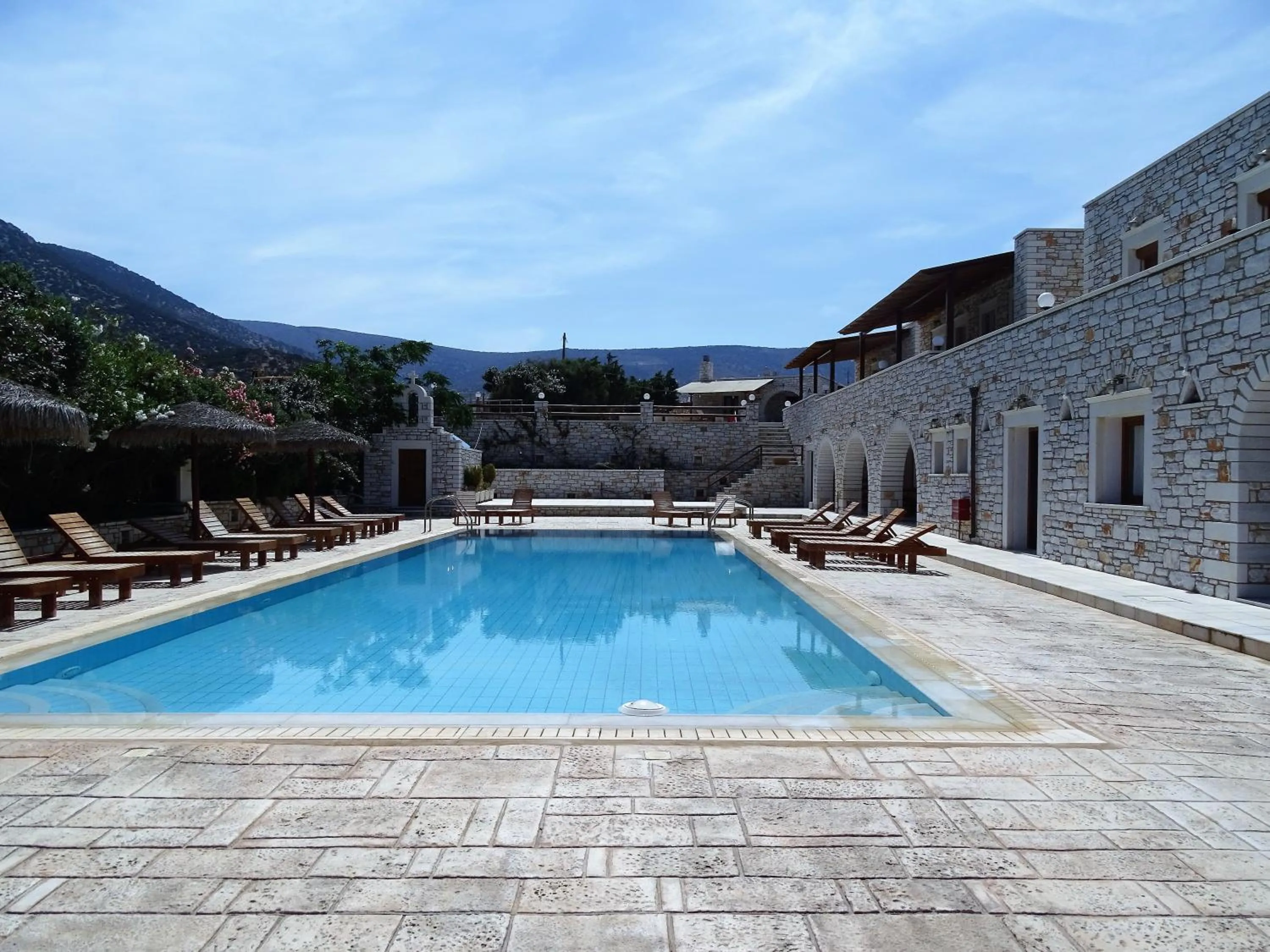 Swimming pool in Avgerinos Village