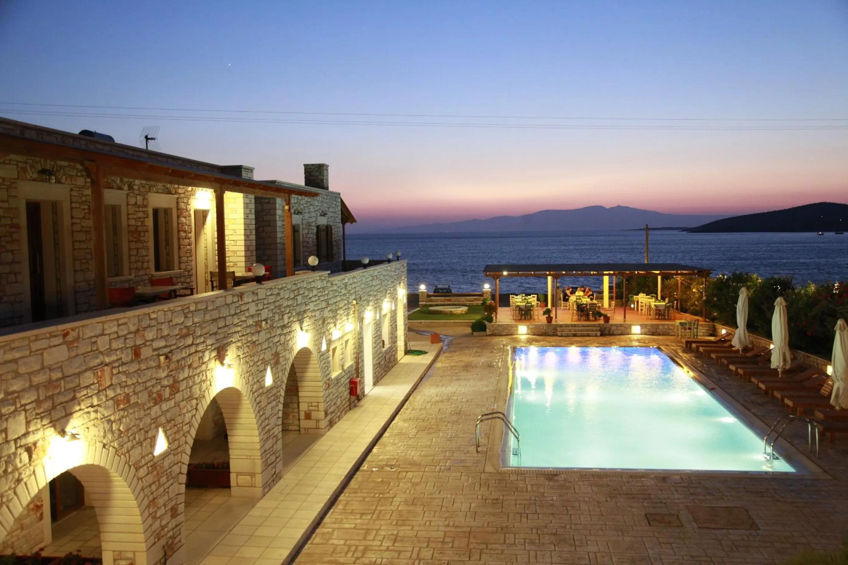 View (from property/room) in Avgerinos Village
