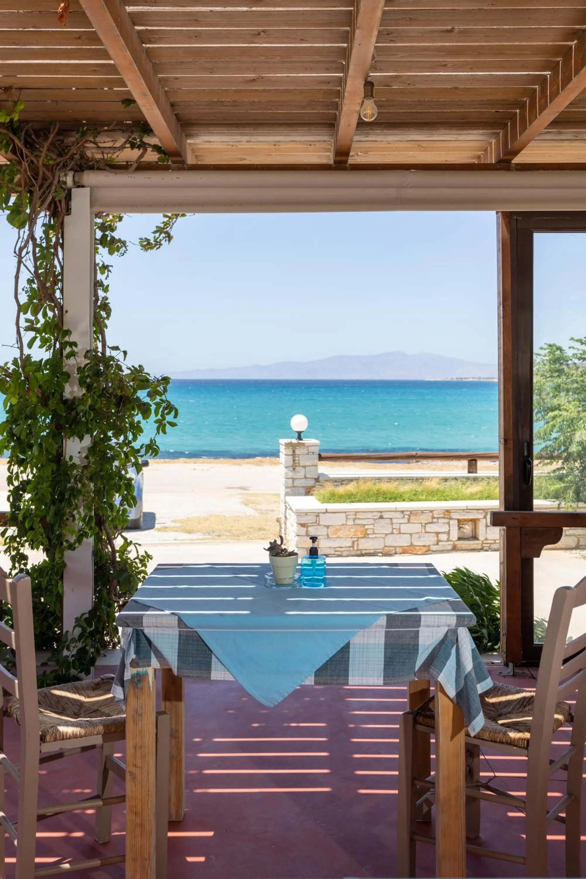 Dining area in Avgerinos Village