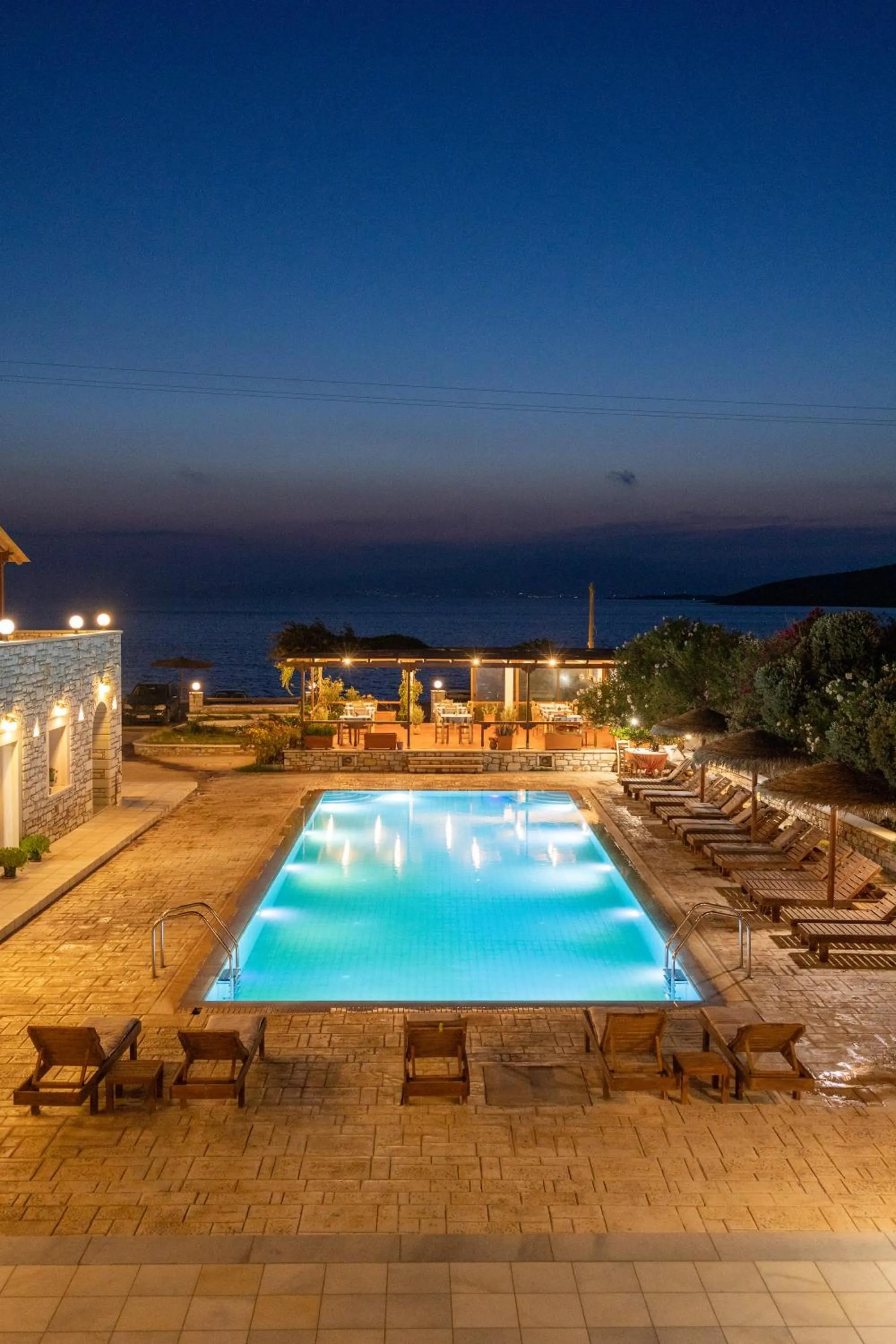 Night in Avgerinos Village