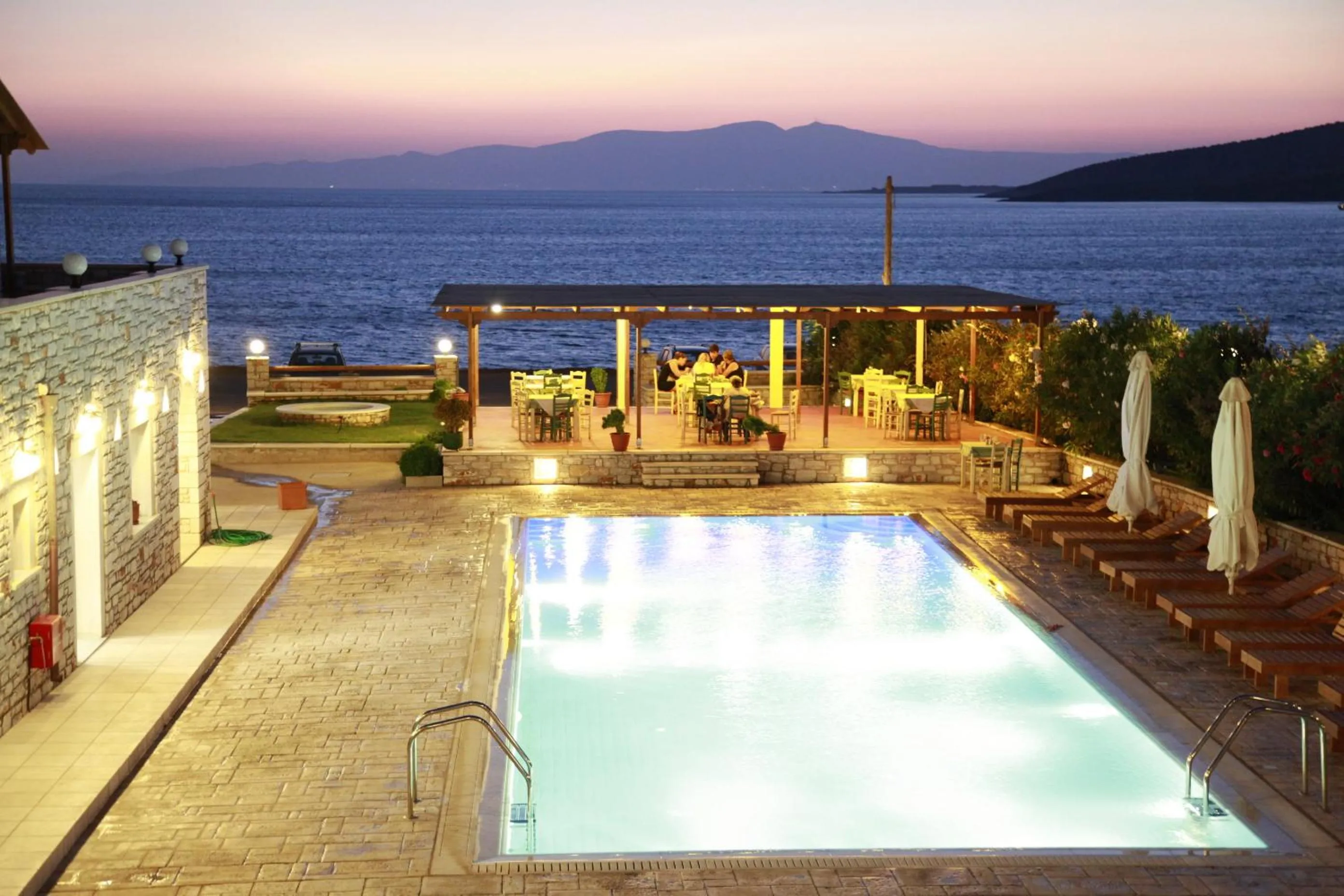 View (from property/room) in Avgerinos Village