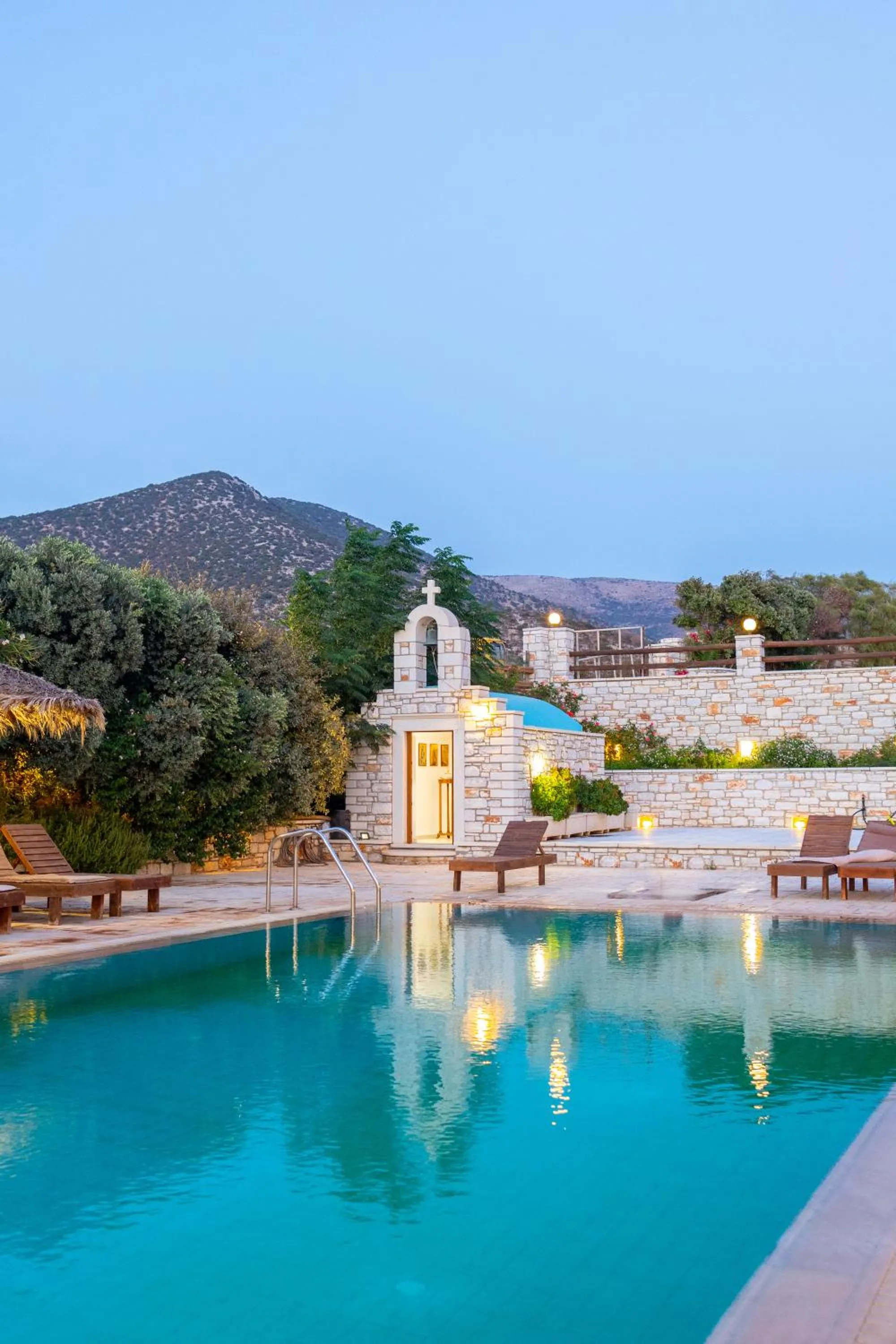Swimming pool in Avgerinos Village