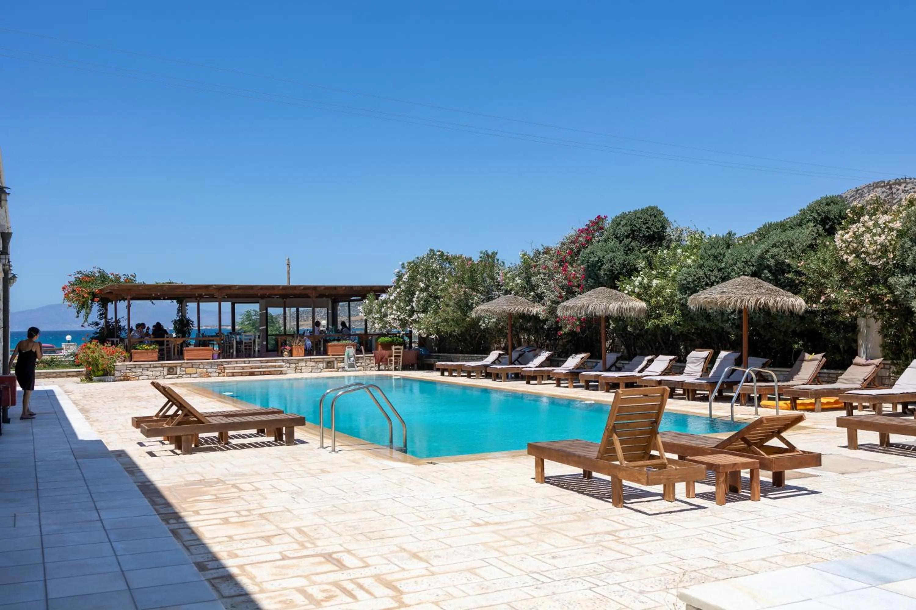 Swimming pool in Avgerinos Village