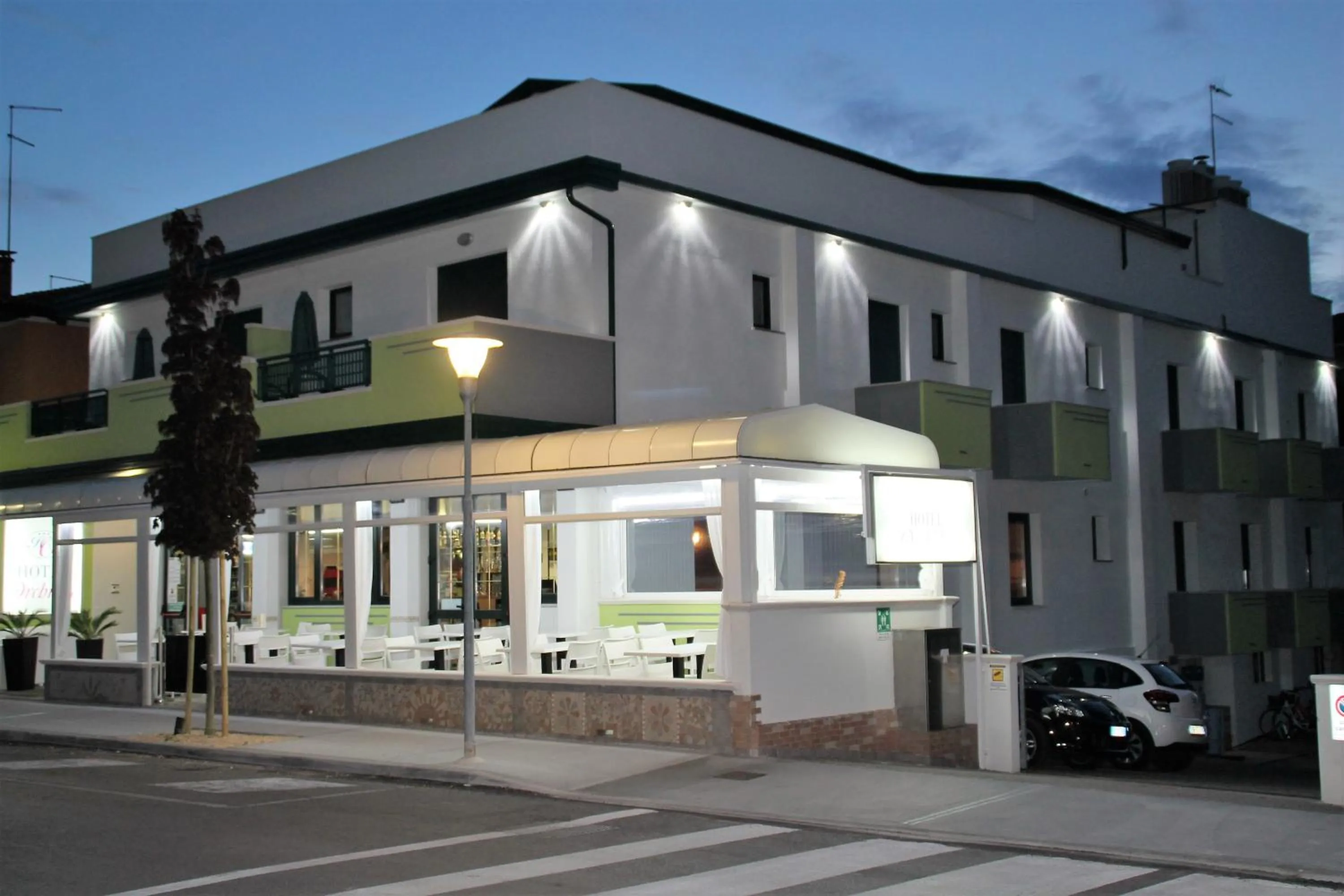 Property building in Hotel Orchidea