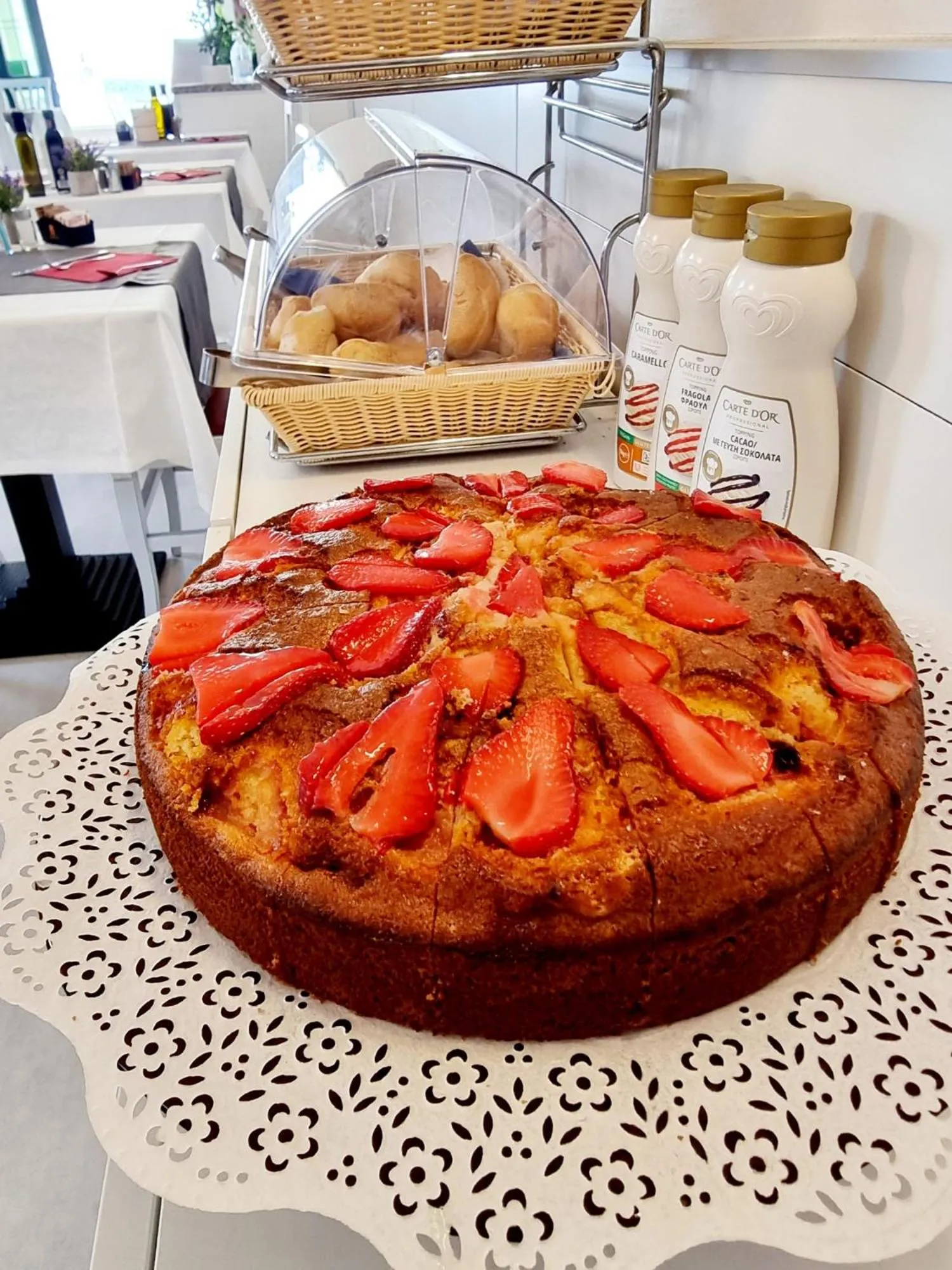 Food and drinks in Hotel Orchidea