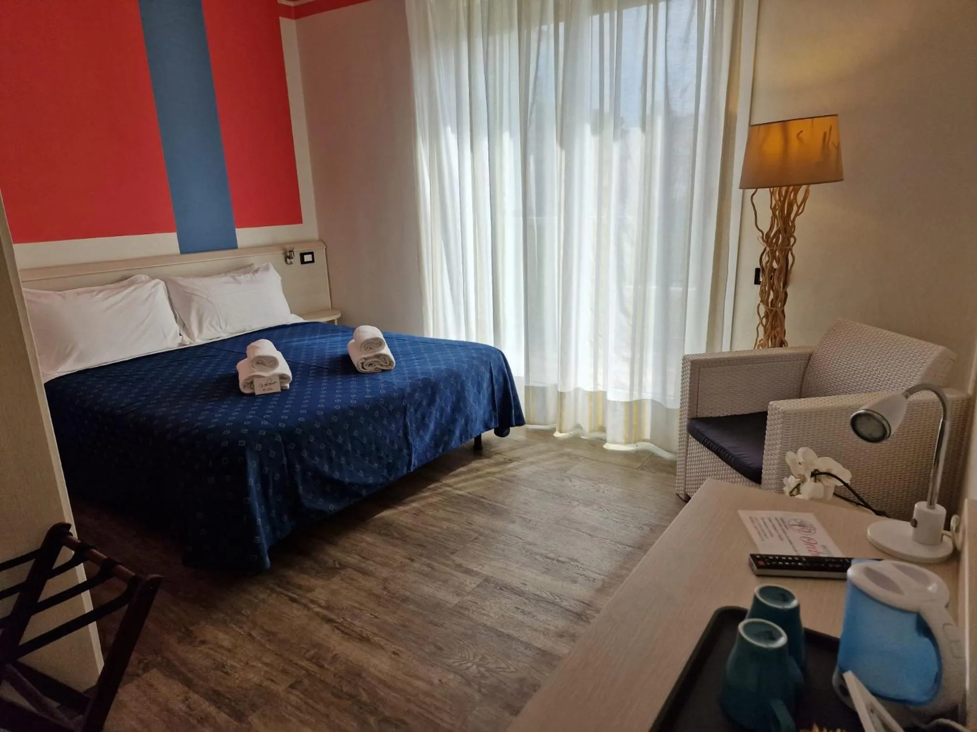 Bedroom, Bed in Hotel Orchidea